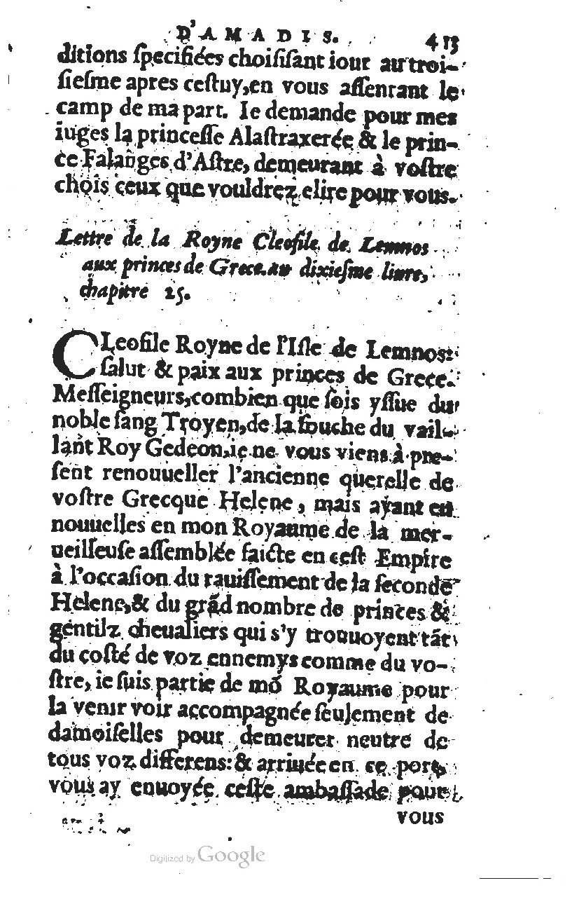 1567 - Jean Pygot - Trésor des Amadis - BM Lyon 1567 - Jean Pygot - Trésor des Amadis - BM Lyon