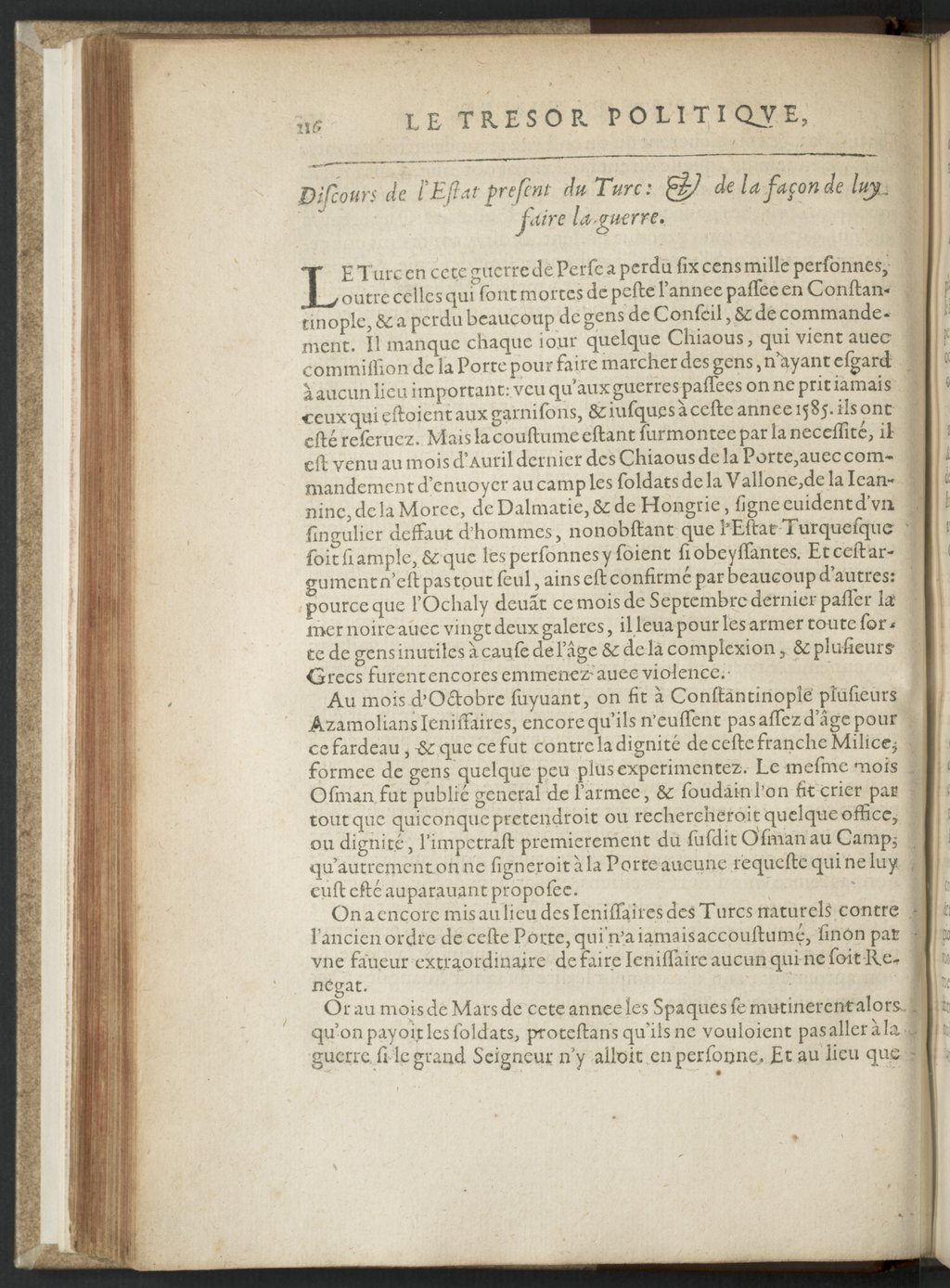 1608 - Nicolas Du Fossé - Trésor politique - BnF Tolbiac