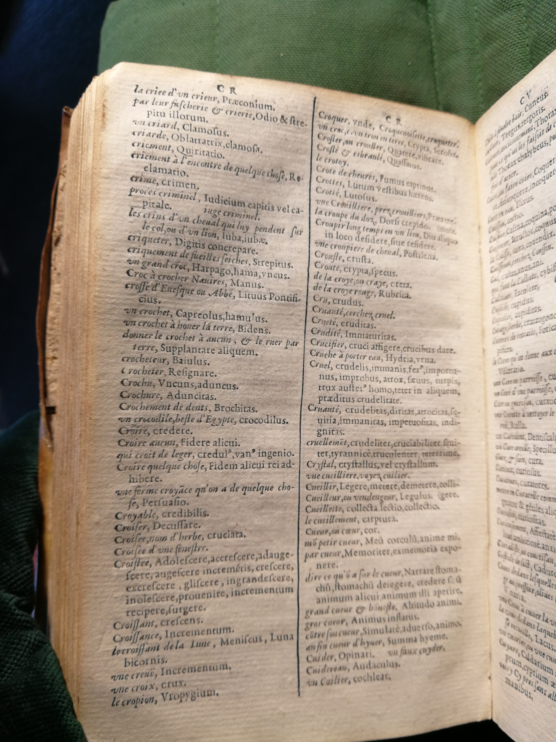 1597 - Martin le Mégissier - Trésor des mots et traits français - BnF