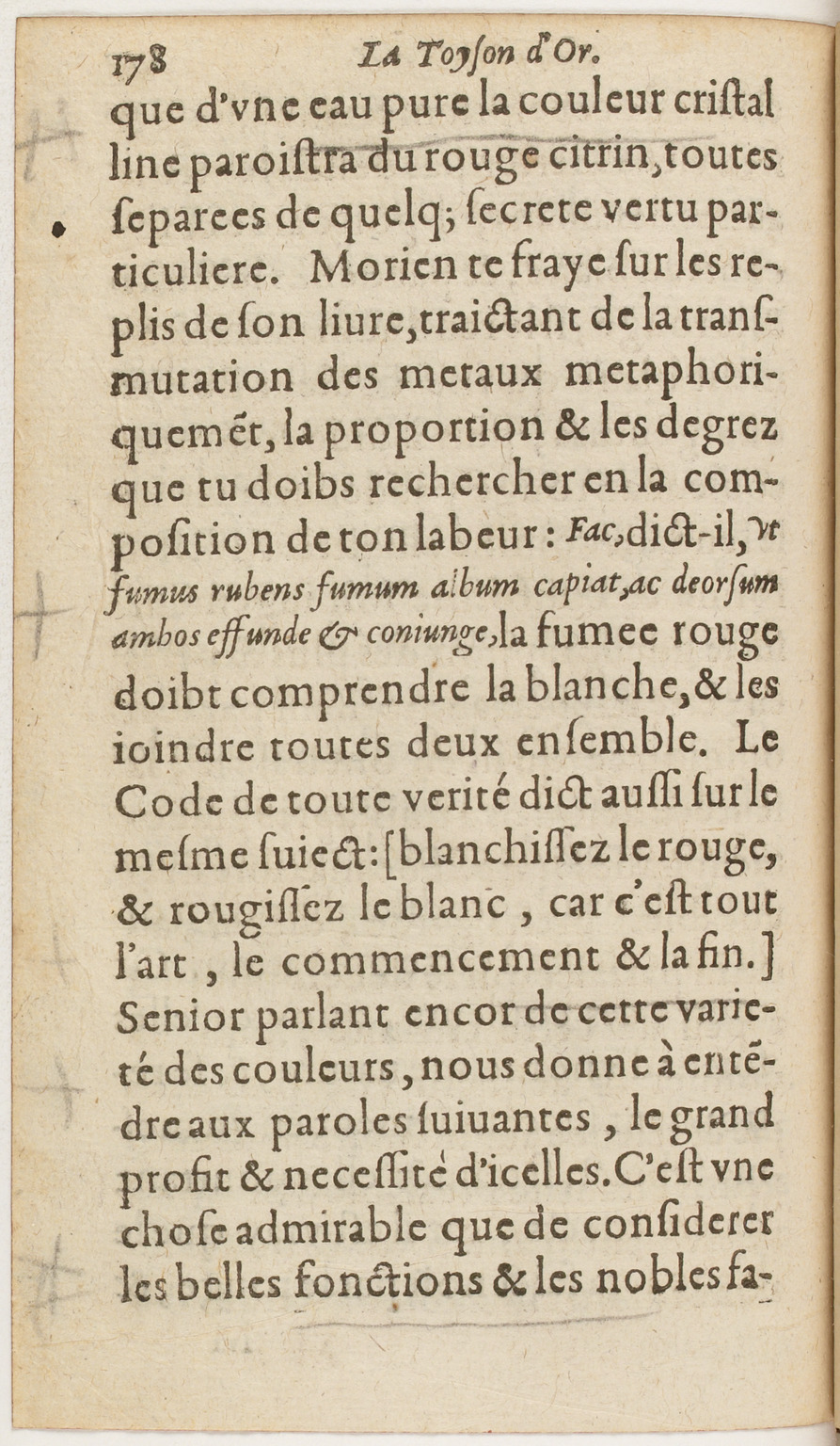 1612 - Charles Sevestre - Toison d’or ou la fleur des Trésors - BnF