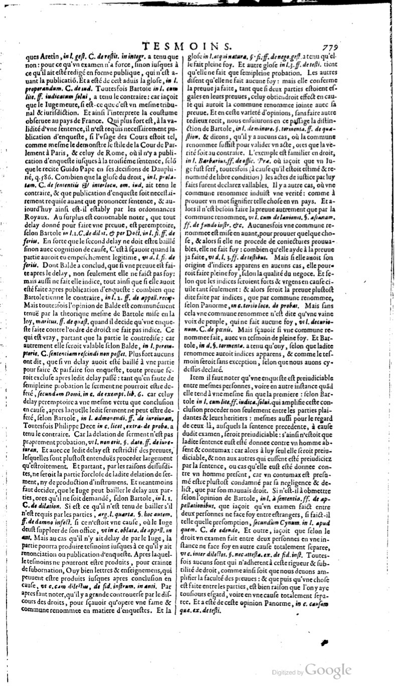 1629 - Veuve Nicolas Buon - Trésor du droit français (21754 T. 3) - BM Lyon