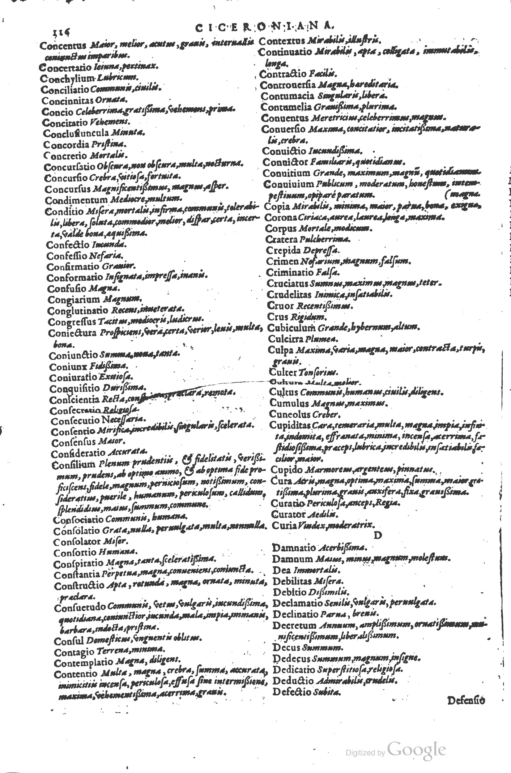 1578 - Louis Cloquemin - Trésor des mots et traits français - BSB Munich
