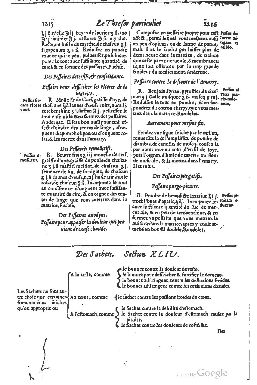 1616 - Étienne Gamonet - Grand trésor ou dispensaire - BSB Munich