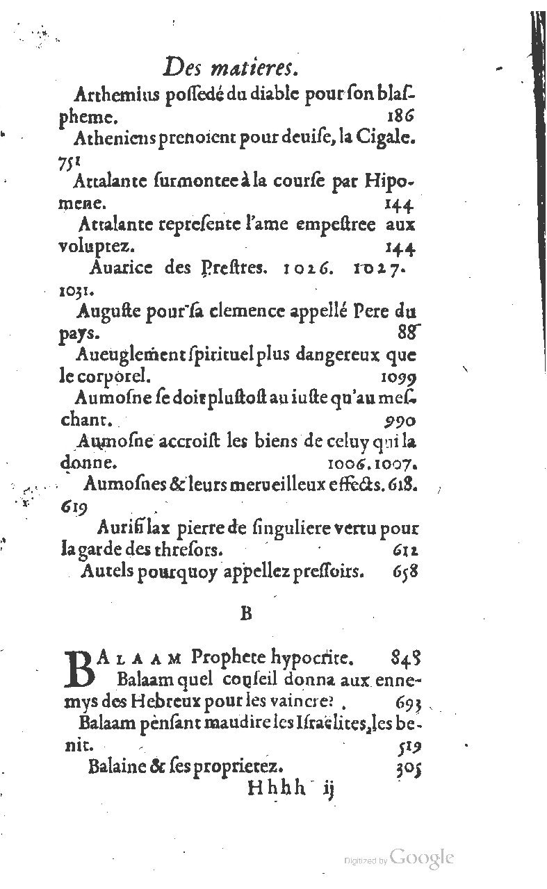 1607 - Nicolas Du Fossé - Trésor quadragésimal - T 01 - BM Lyon