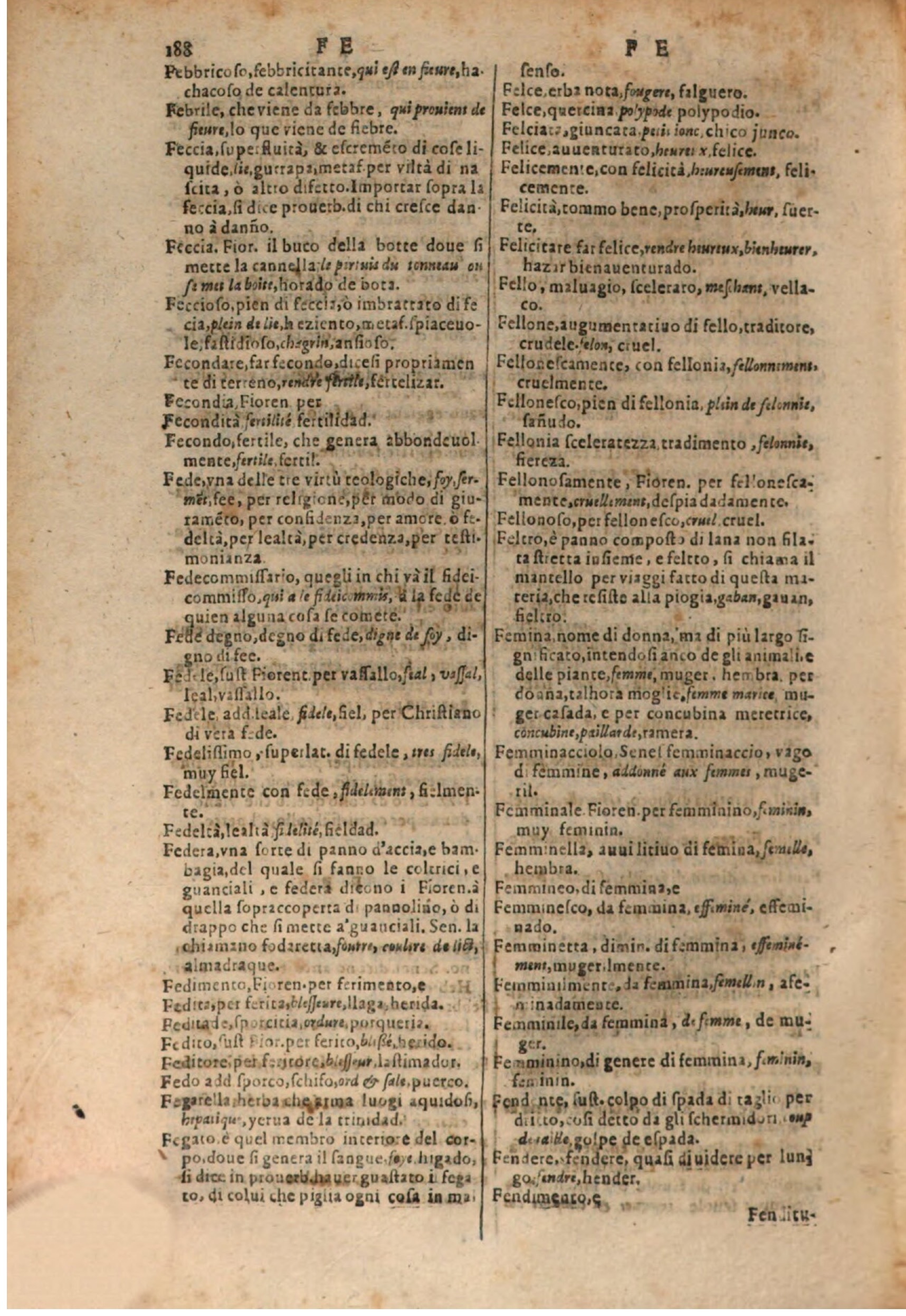 1637 - Jacques Crespin - Trésor des trois langues (Trois parties) - BSB Munich 1637 - Jacques Crespin - Trésor des trois langues (Trois parties) - BSB Munich
