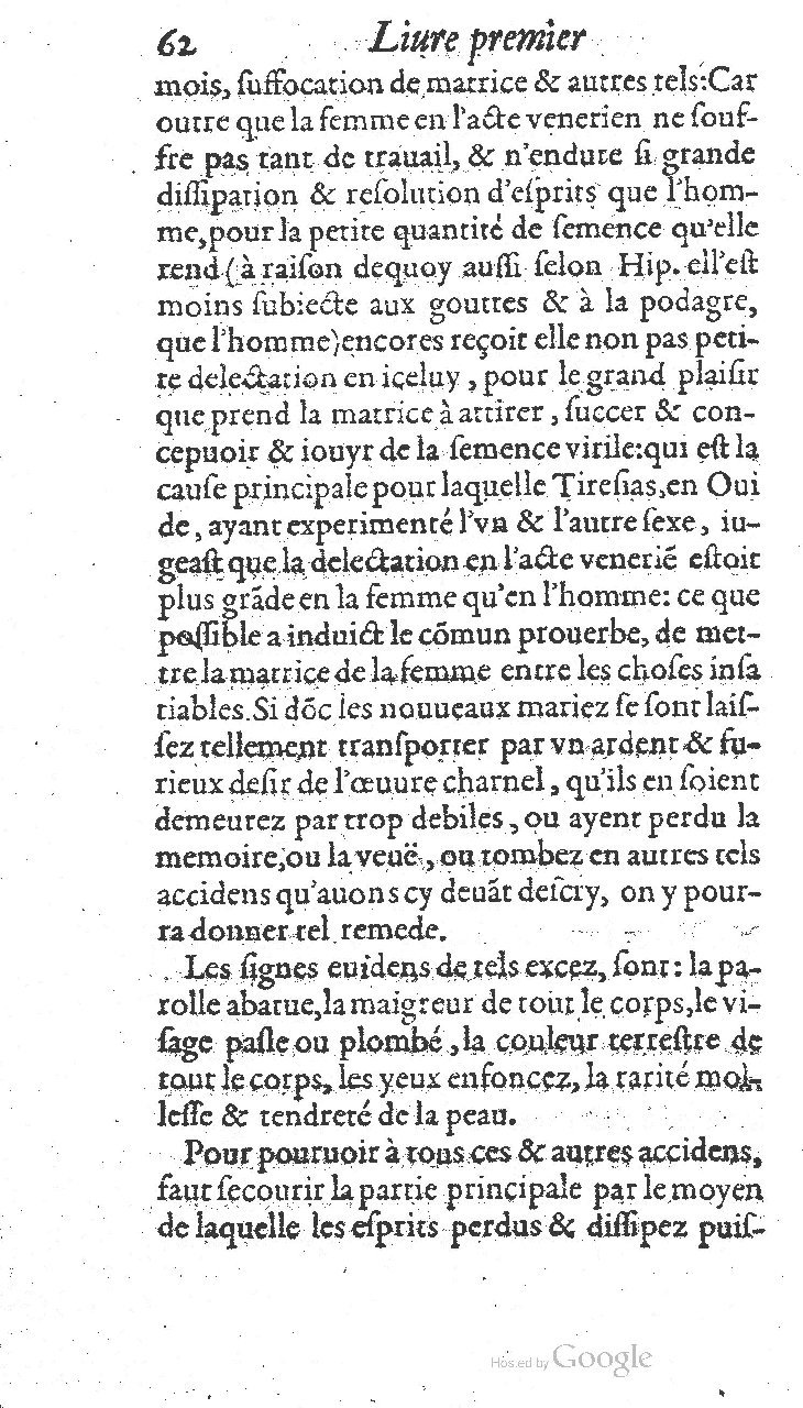 1585 - Jacques du Puis - Trésor des remèdes secrets pour les maladies des femmes - BnF 1585 - Jacques du Puis - Trésor des remèdes secrets pour les maladies des femmes - BnF