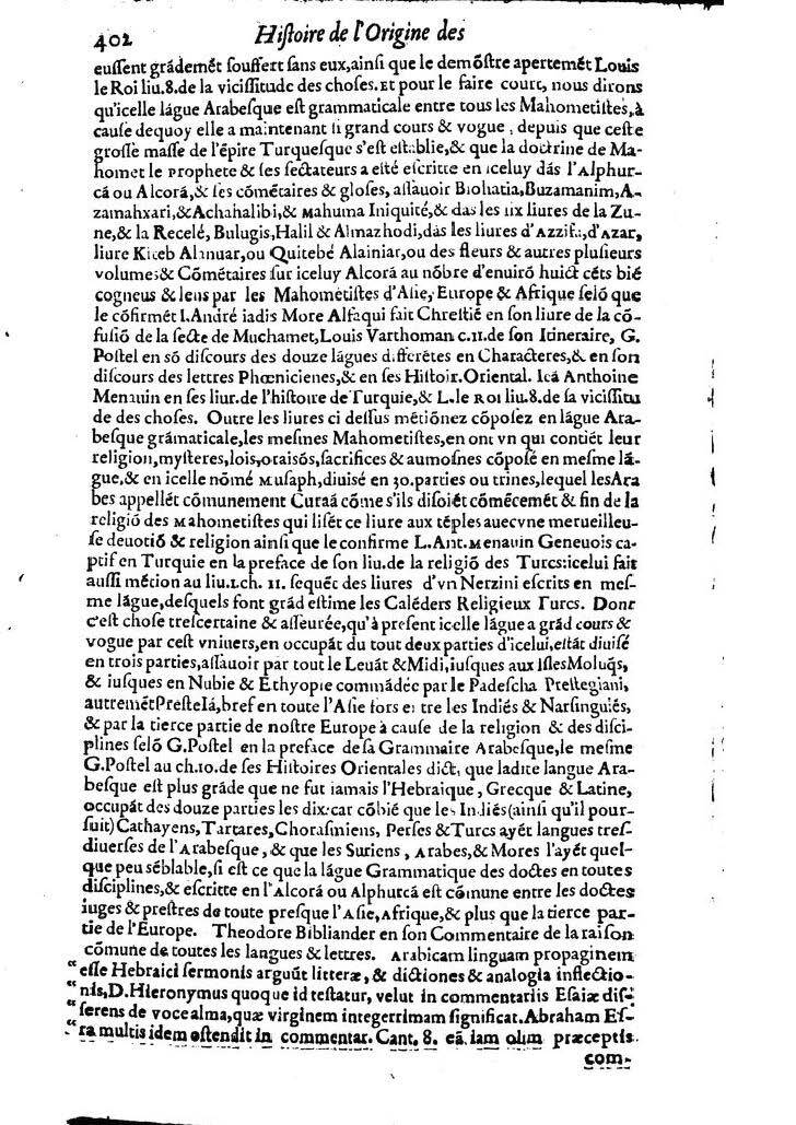 1613 - Matthieu Berjon - Trésor de l’histoire des langues de cet univers - BM Lyon