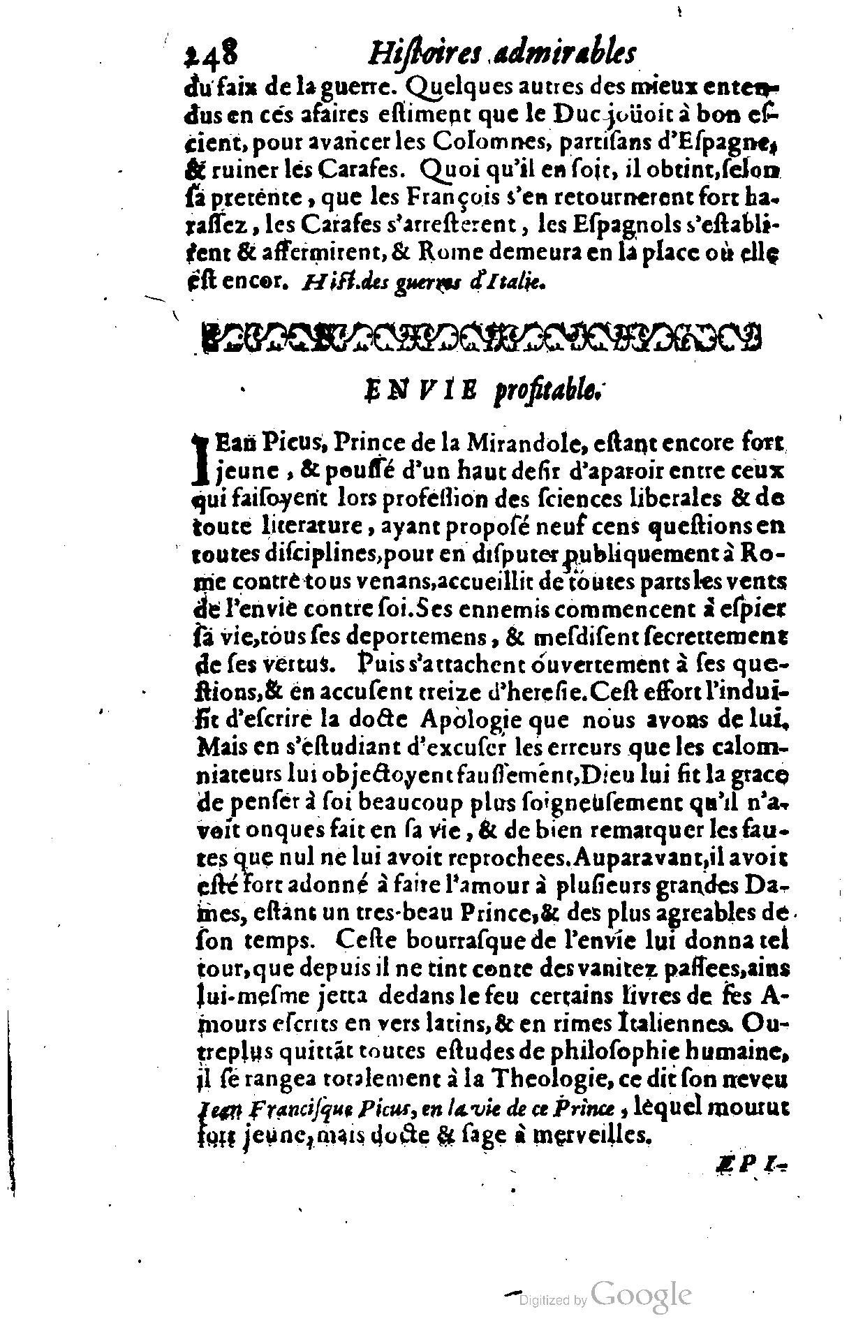 1628 - Jacques Crespin - Trésor d’histoires admirables et mémorables - BSB Munich