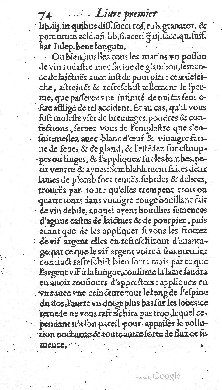 1585 - Jacques du Puis - Trésor des remèdes secrets pour les maladies des femmes - BnF 1585 - Jacques du Puis - Trésor des remèdes secrets pour les maladies des femmes - BnF