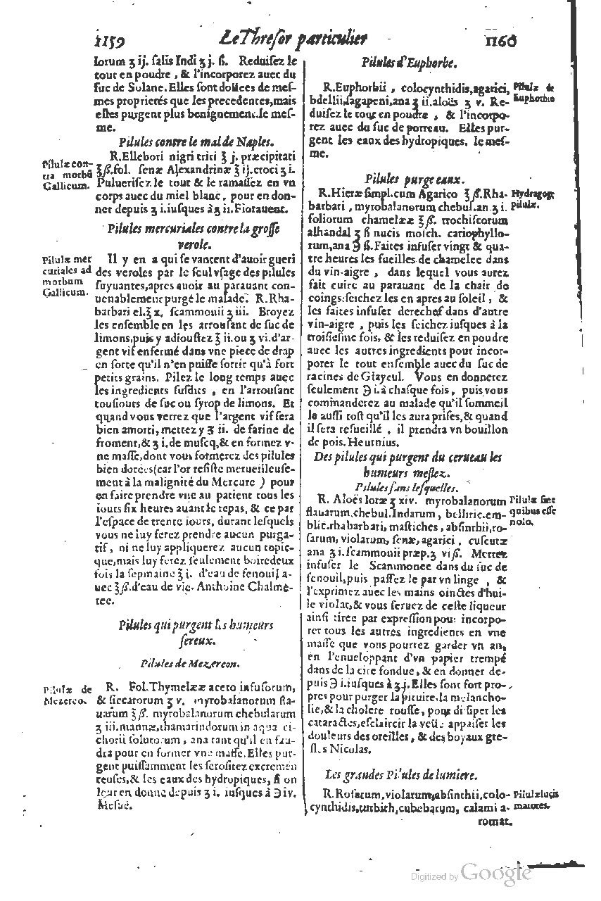 1616 - Étienne Gamonet - Grand trésor ou dispensaire - BSB Munich 1616 - Étienne Gamonet - Grand trésor ou dispensaire - BSB Munich
