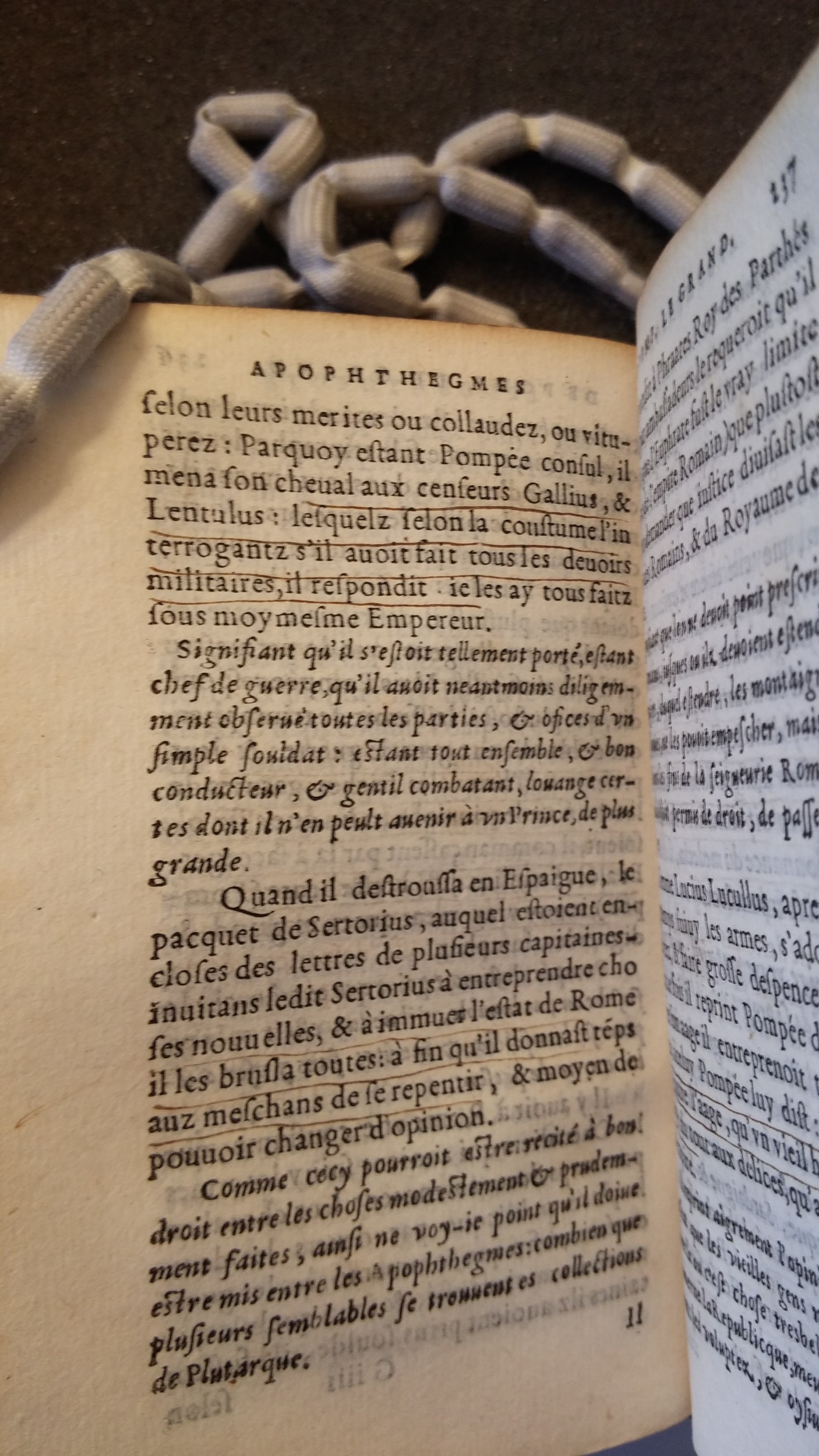 1577 - Claude Micard - Trésor des vies de Plutarque - Saint-Gallen 1577 - Claude Micard - Trésor des vies de Plutarque - Saint-Gallen