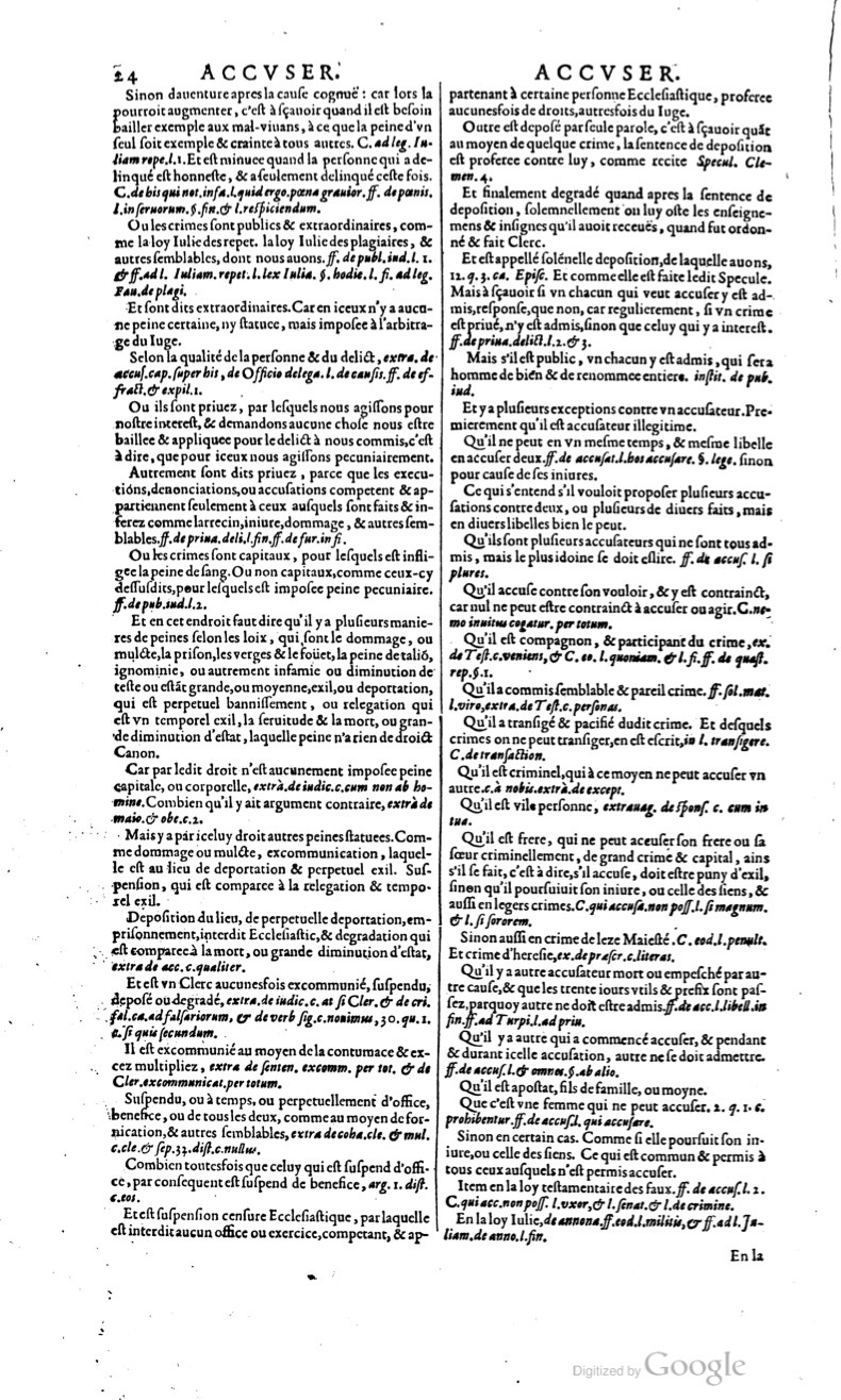 1629 - Veuve Nicolas Buon - Trésor du droit français (29620 T. 1) - BM Lyon