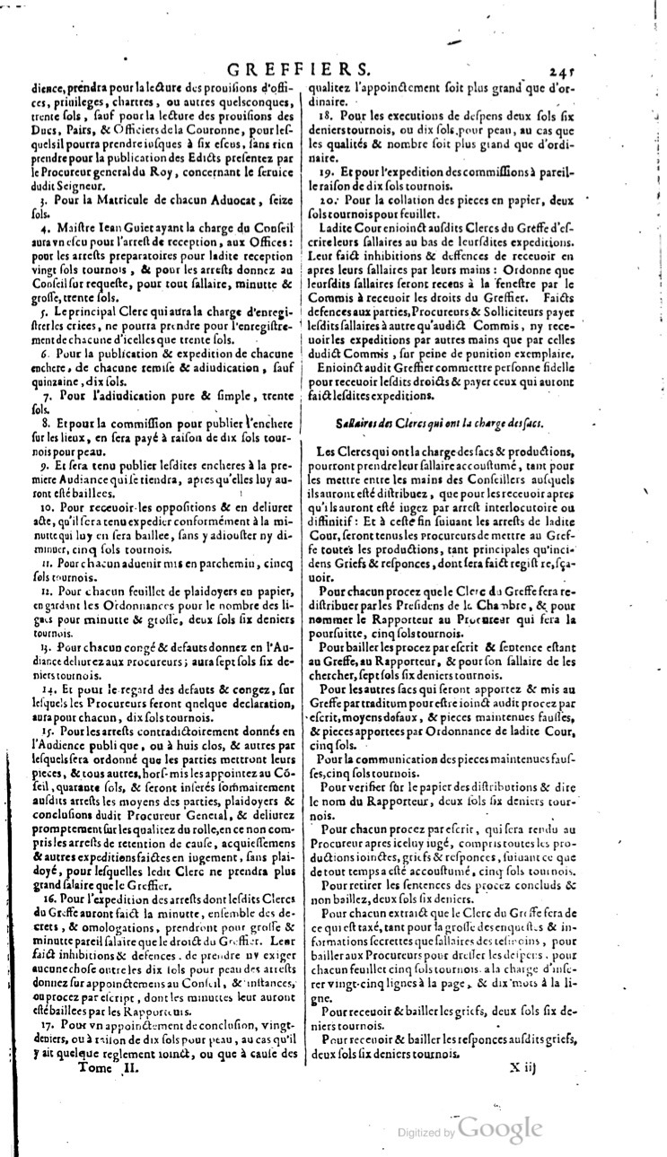 1629 - Veuve Nicolas Buon - Trésor du droit français (21754 T. 2) - BM Lyon