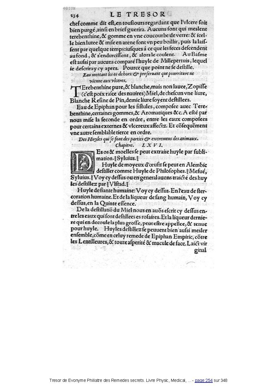 1555 - Balthazar Arnoullet - Trésor d’Évonyme Philiatre - Université Paris Cité