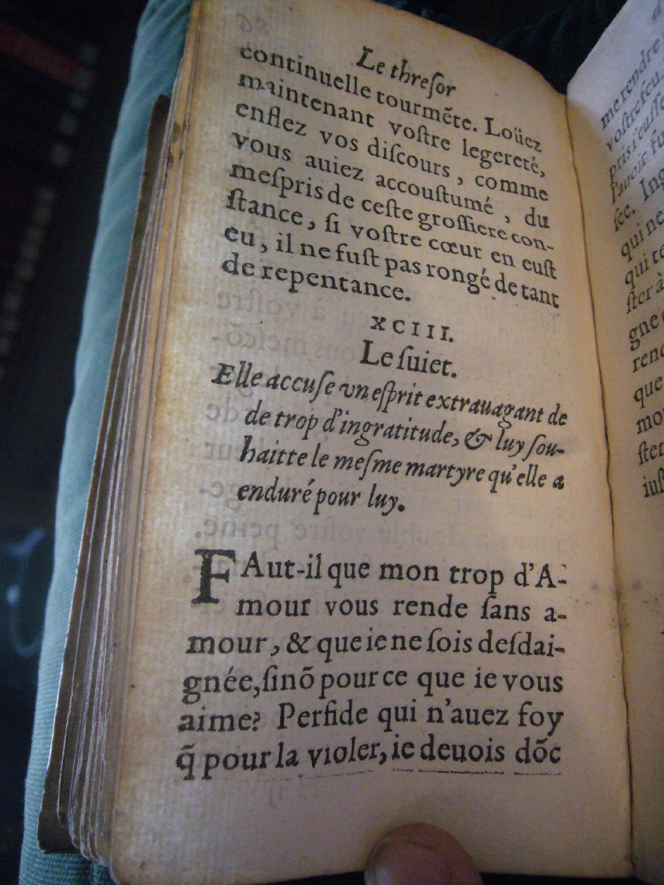 1597 - Matthieu Guillemot - Trésor d’amour - BnF Arsenal
