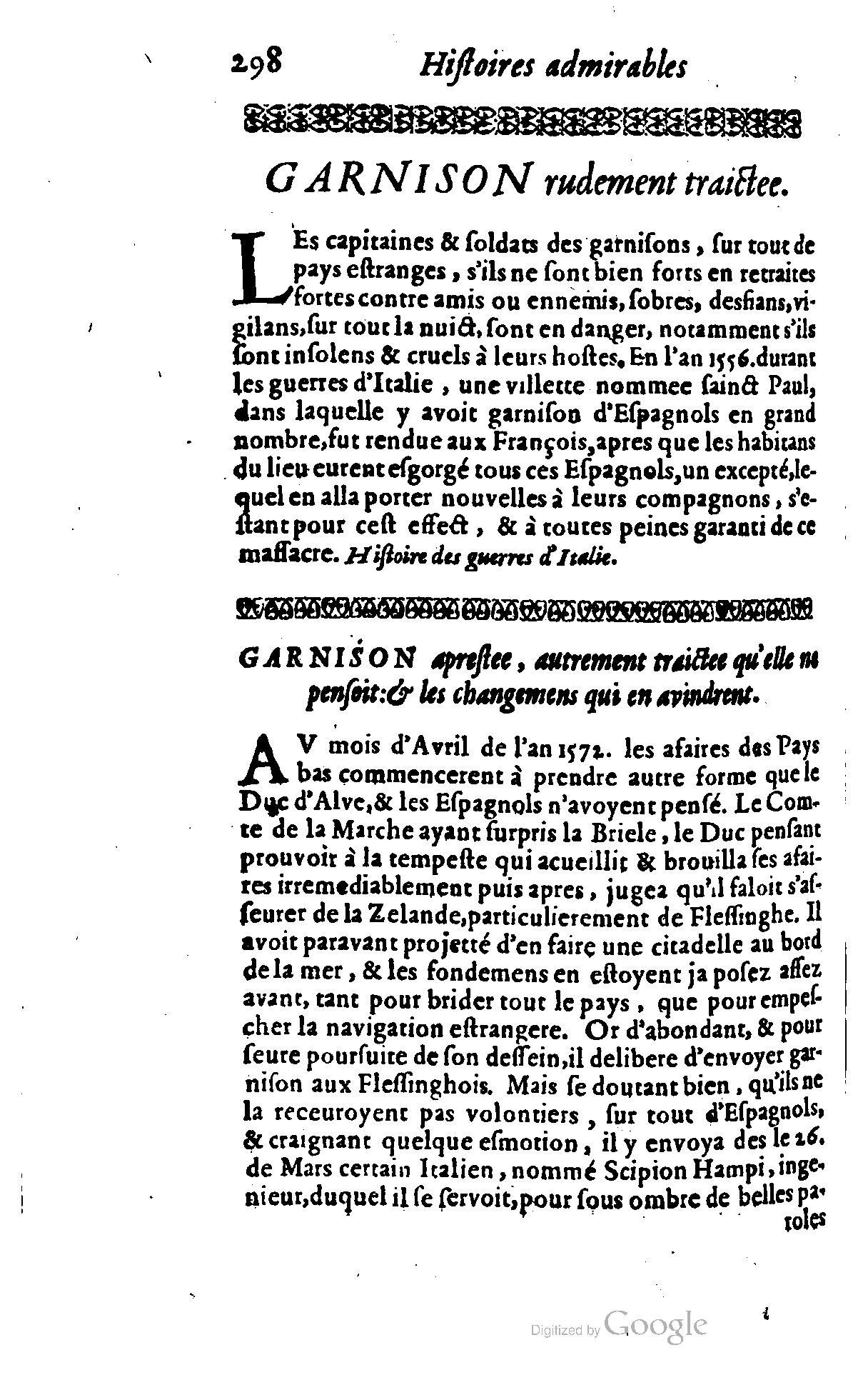 1628 - Jacques Crespin - Trésor d’histoires admirables et mémorables - BSB Munich 1628 - Jacques Crespin - Trésor d’histoires admirables et mémorables - BSB Munich
