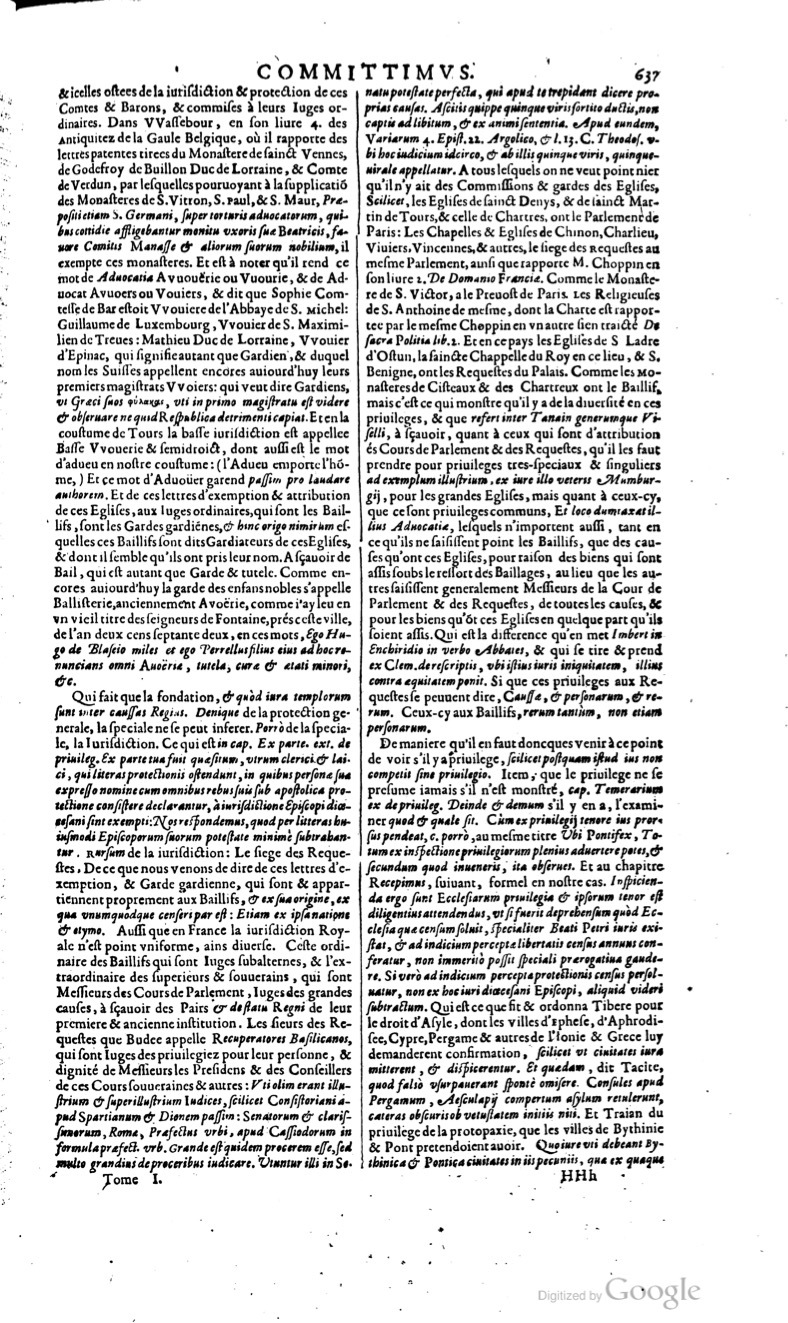 1629 - Veuve Nicolas Buon - Trésor du droit français (29620 T. 1) - BM Lyon 1629 - Veuve Nicolas Buon - Trésor du droit français (29620 T. 1) - BM Lyon