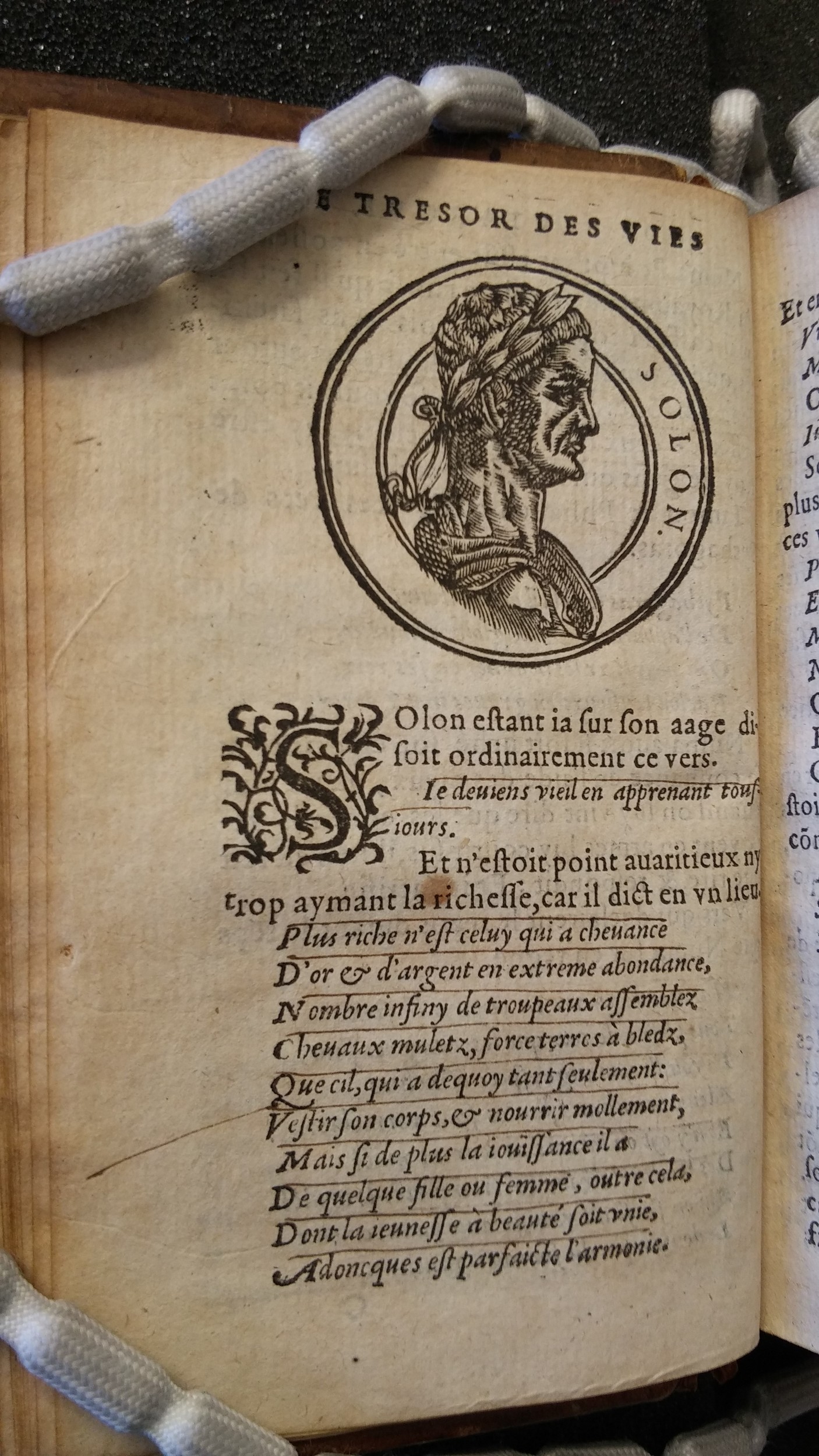 1577 - Claude Micard - Trésor des vies de Plutarque - Saint-Gallen