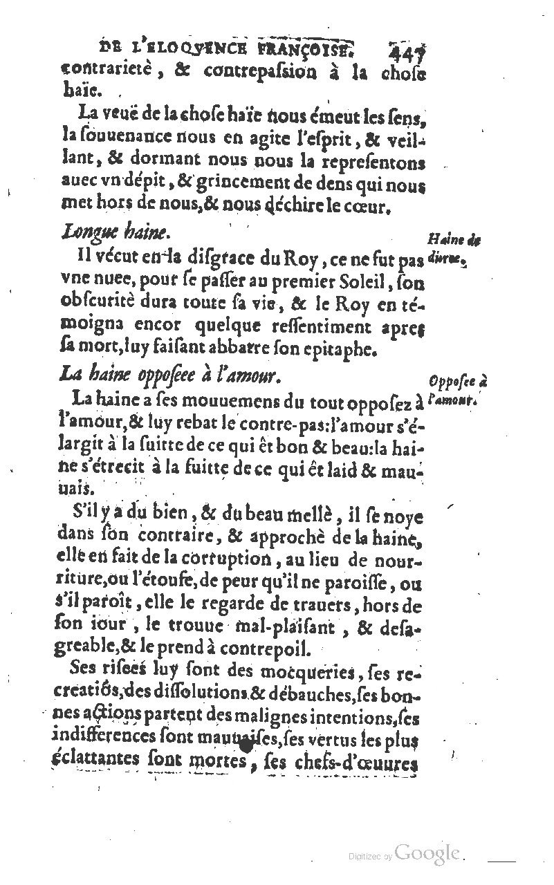 1610 - Louis Coste - Trésor de l’éloquence française (Seconde partie) - BM Lyon