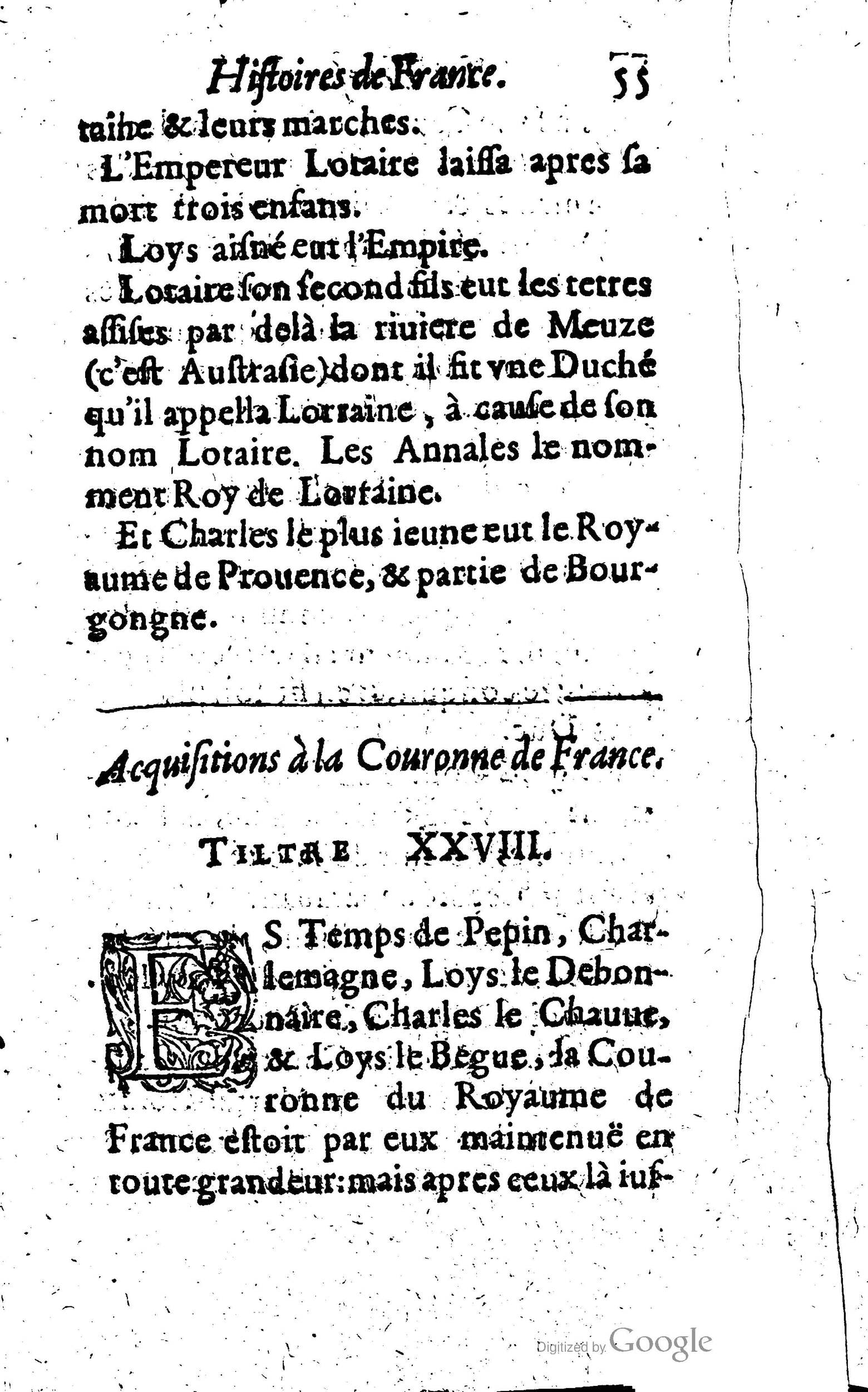 1619 - Jean Corrozet - Trésor des histoires de France - Anvers Musée Plantin-Moretus