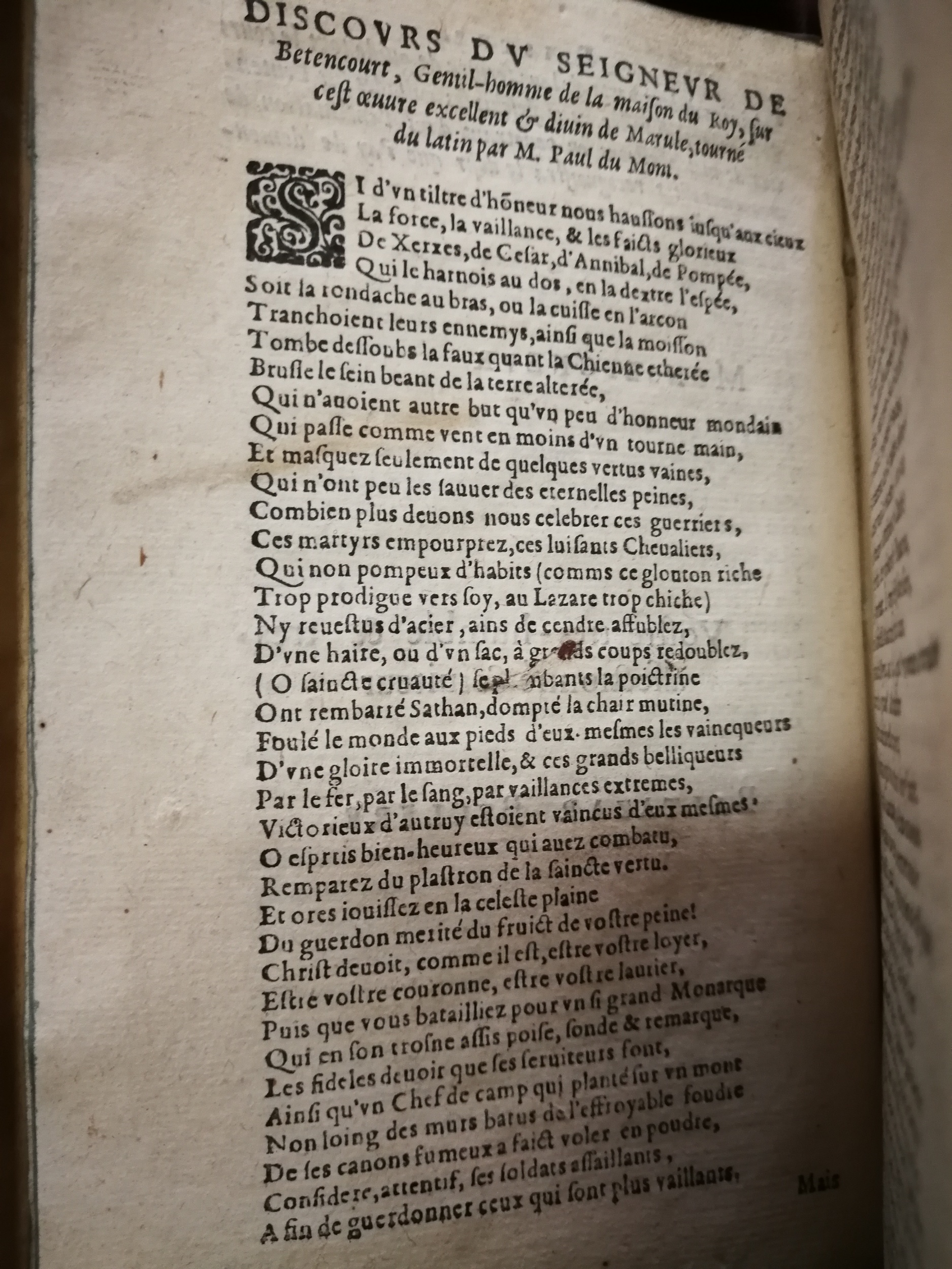 1604 - Balthazar Bellère - Trésor sacré des hommes illustres - BU Lille