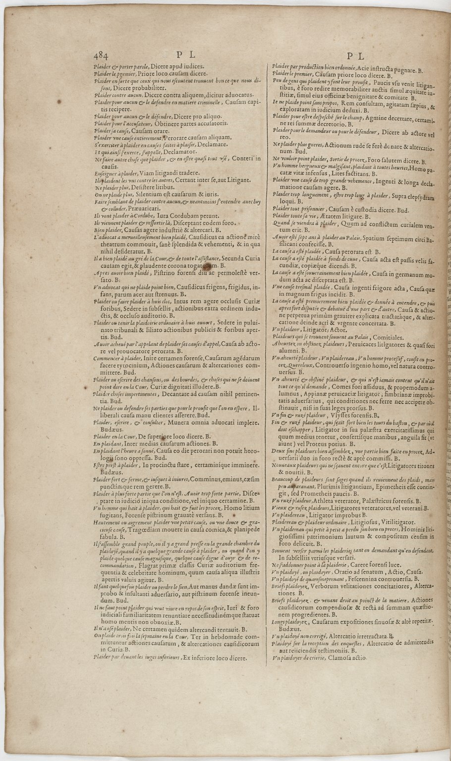 1606 - David Douceur - Trésor de la langue française - BnF 1606 - David Douceur - Trésor de la langue française - BnF