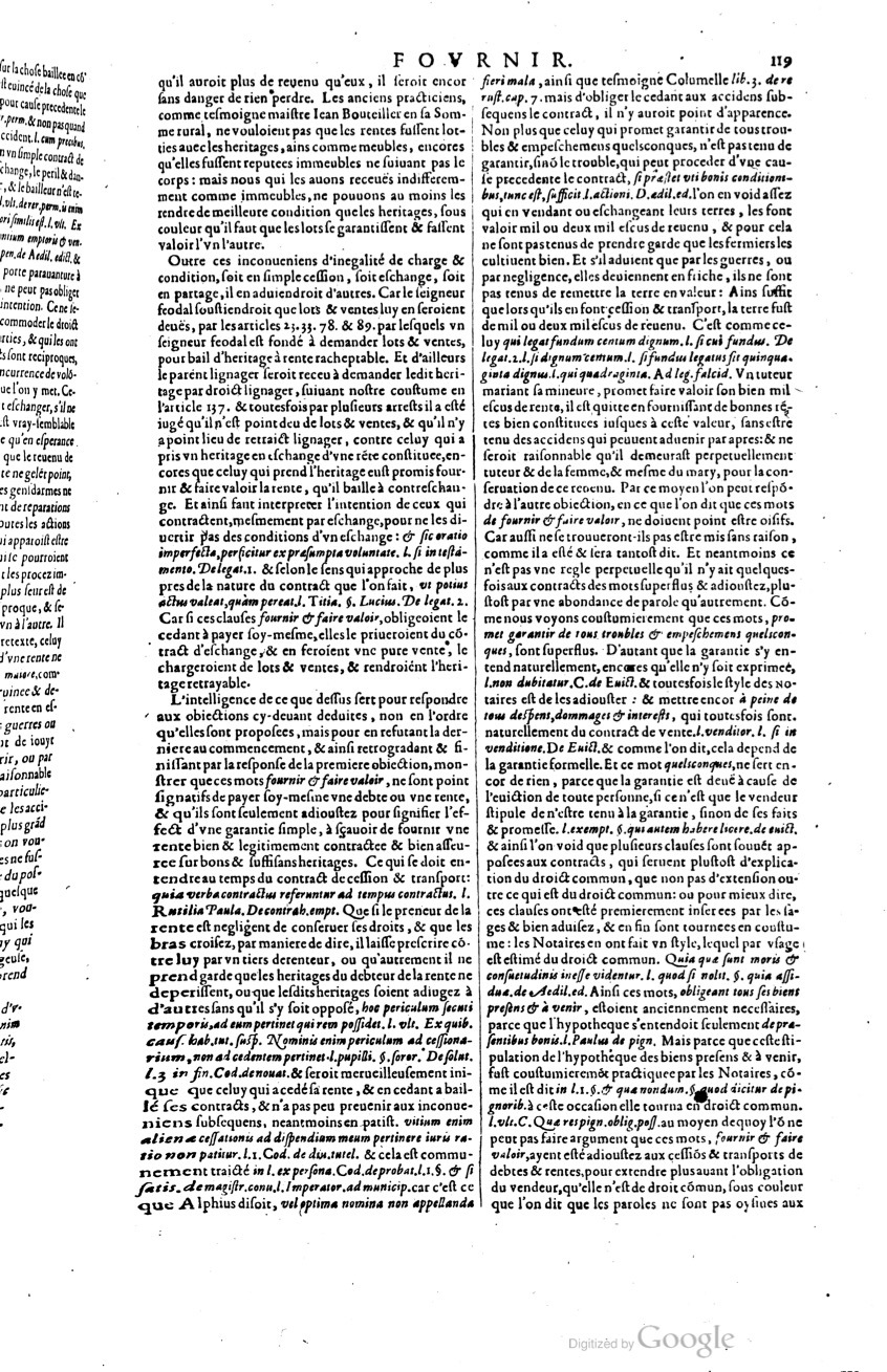 1629 - Veuve Nicolas Buon - Trésor du droit français (29620 T. 2) - BM Lyon