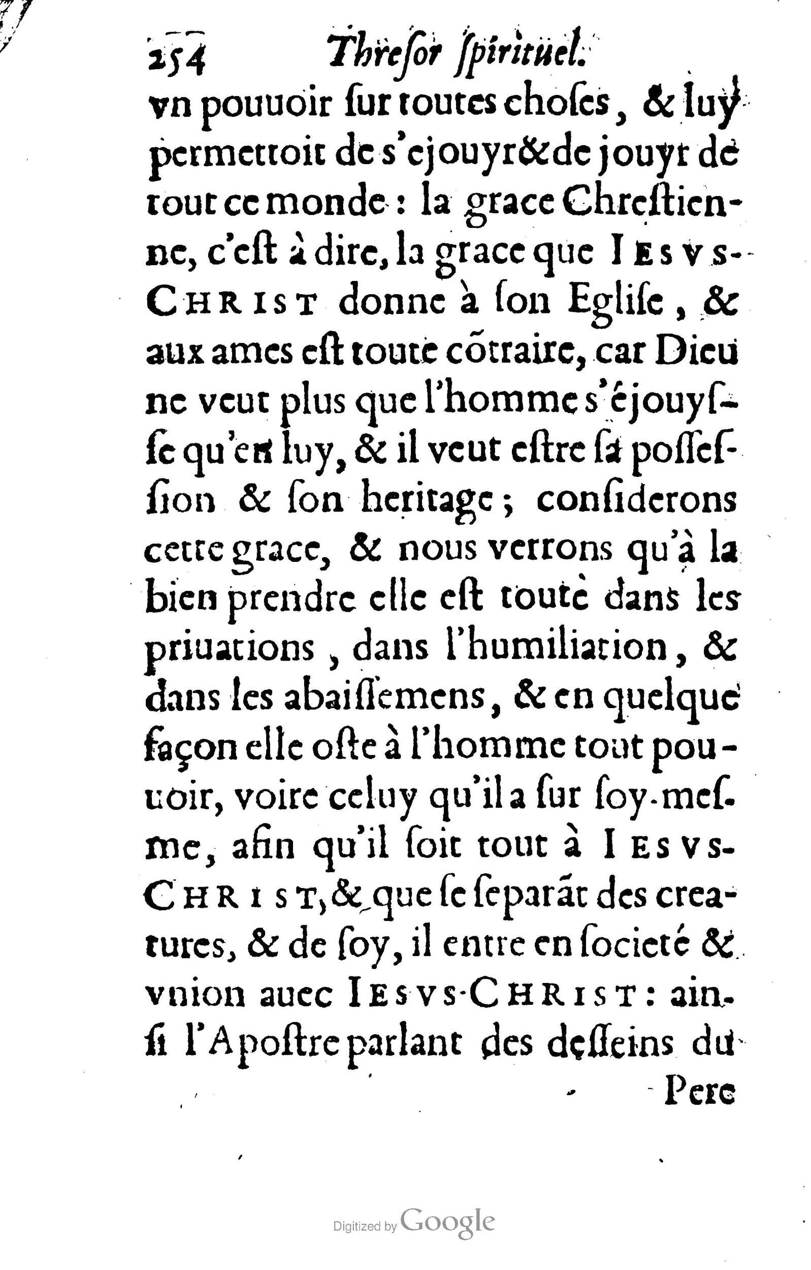 1633 - François Waudré - Trésor spirituel contenant les excellences du christianisme - BM Lyon
