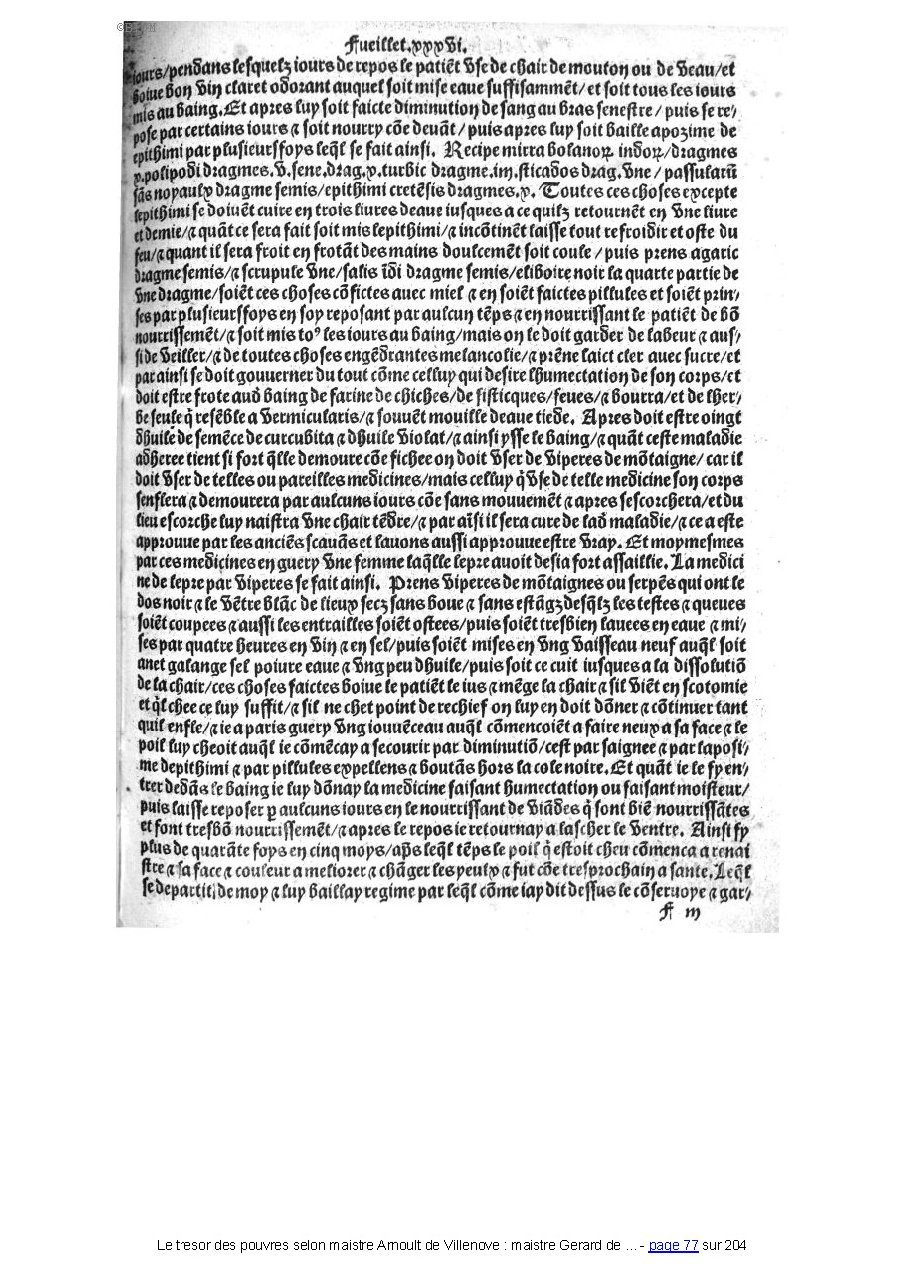 1518 - Claude Nourry - Trésor des pauvres - BIU Santé