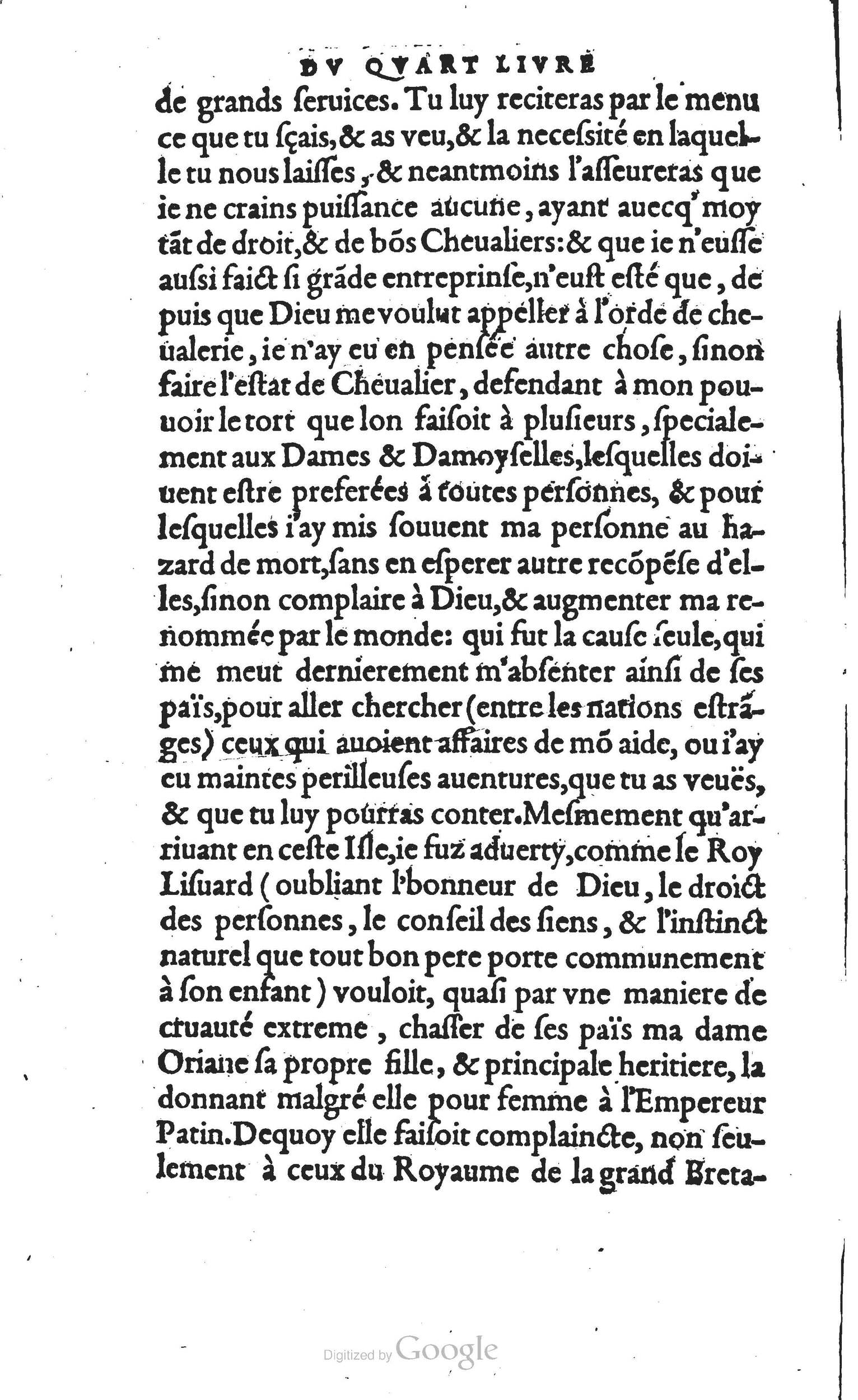 1560 - Vincent Sertenas et Gilles Robinot - Trésor des Amadis - British Library