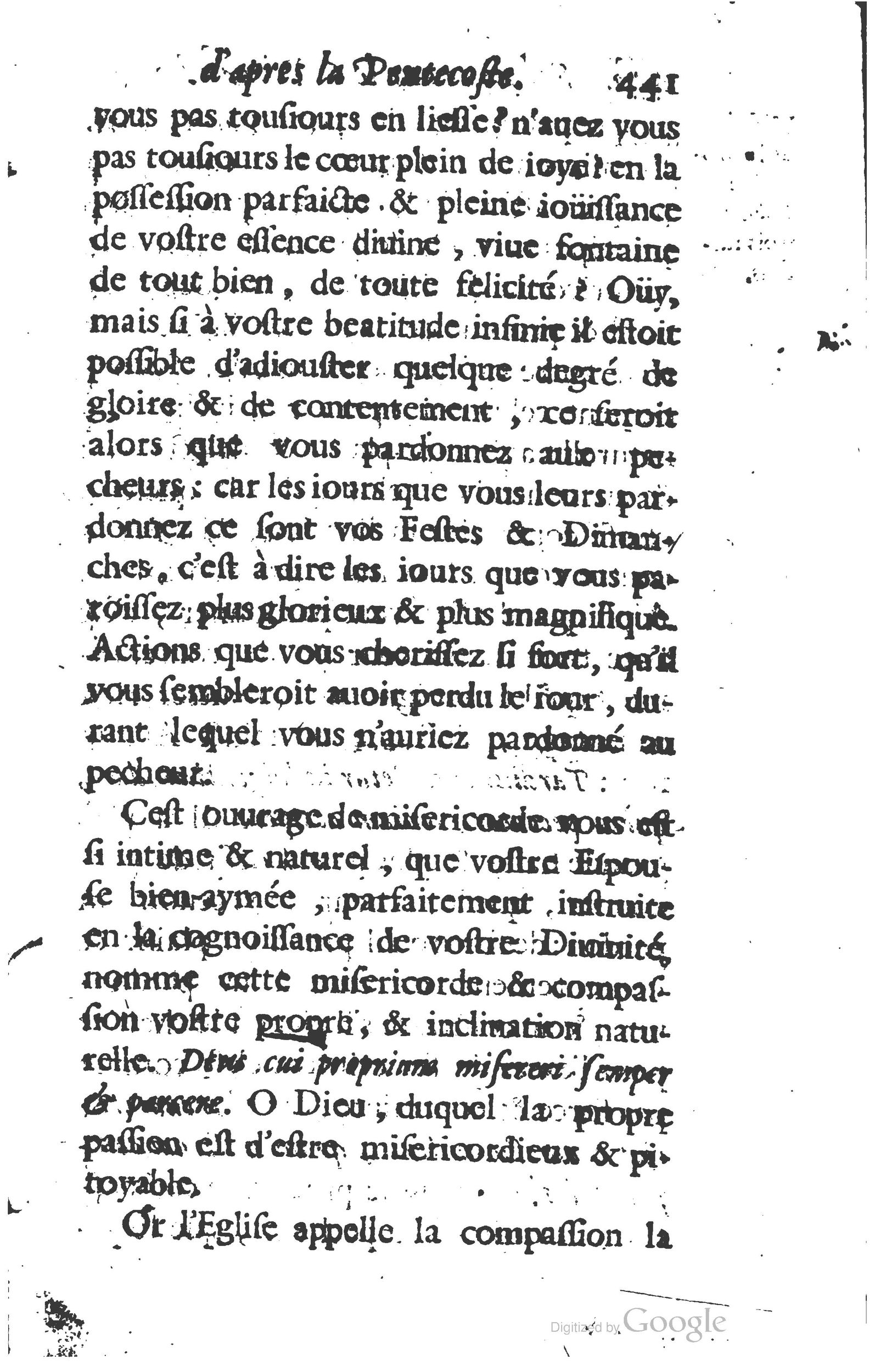 1629 - Manassés de Préaulx - Sermons ou Trésors de la piété chrétienne - BM Lyon