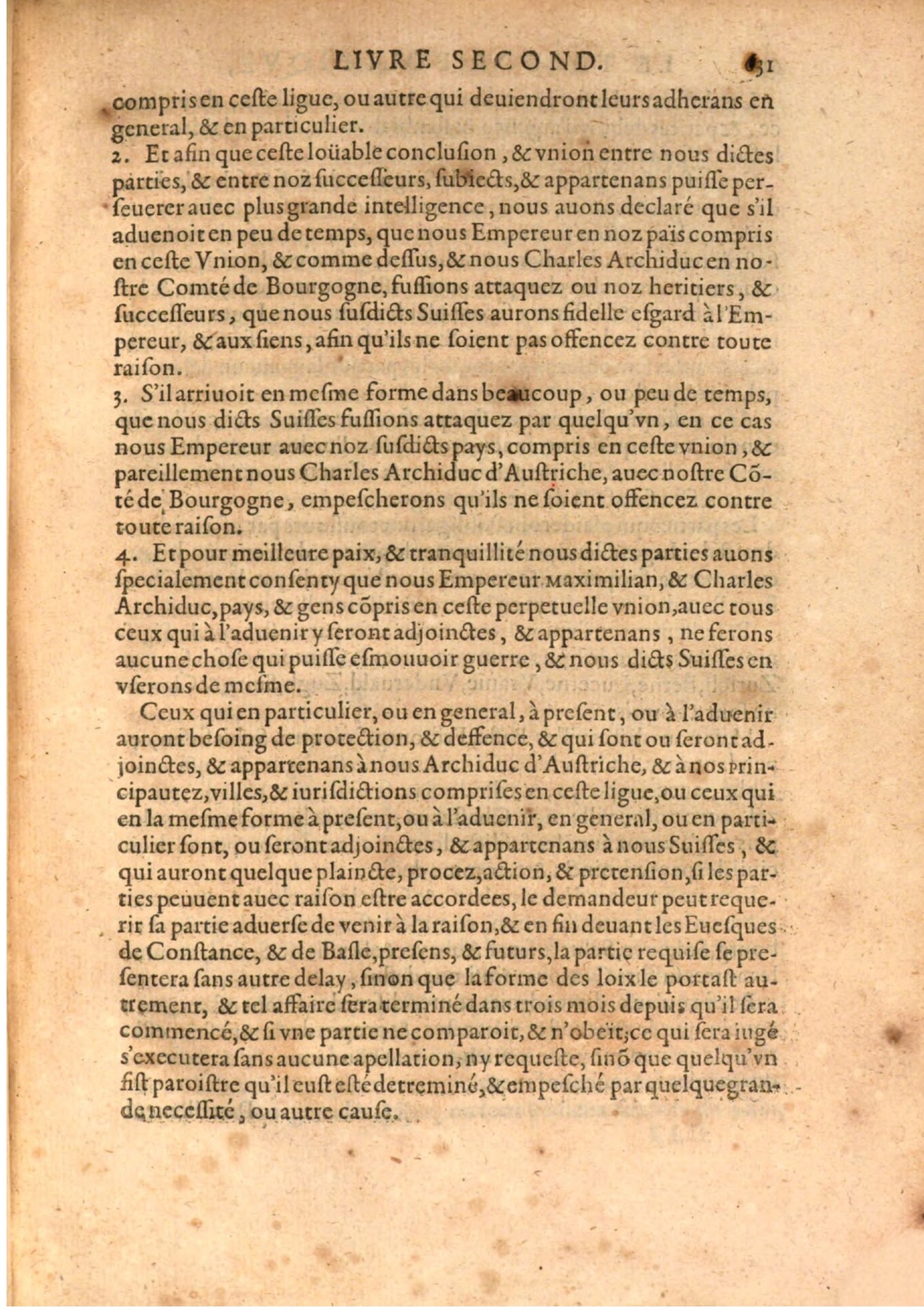 1608 - Nicolas Du Fossé - Trésor politique - BSB Munich