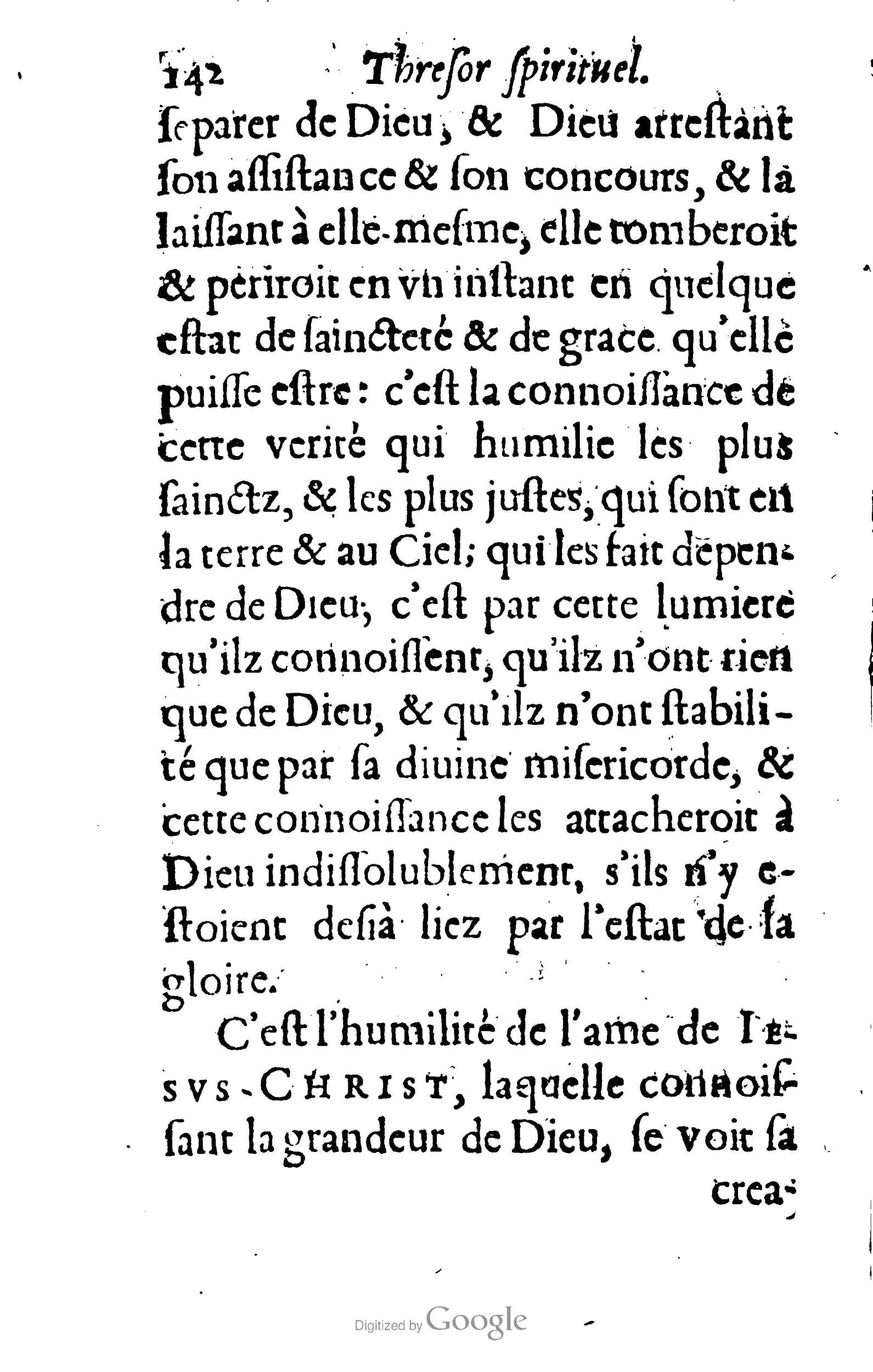1633 - François Waudré - Trésor spirituel contenant les excellences du christianisme - BM Lyon