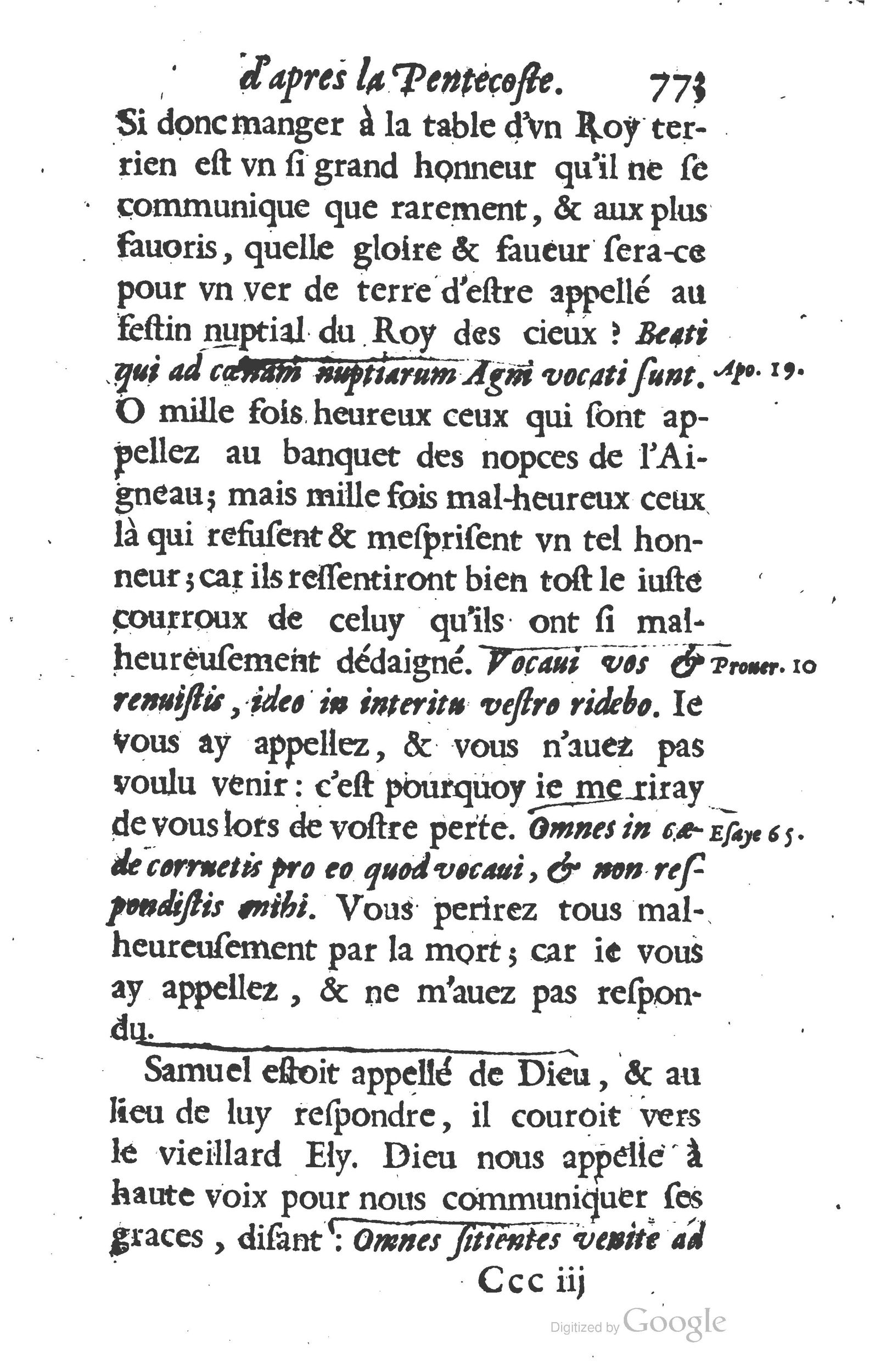 1629 - Manassés de Préaulx - Sermons ou Trésors de la piété chrétienne - BM Lyon