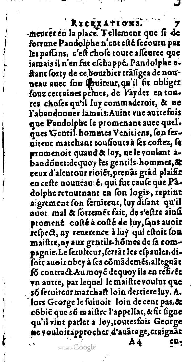 1616 - Balthazar Bellère - Trésor des récréations - NK ČR Prague
