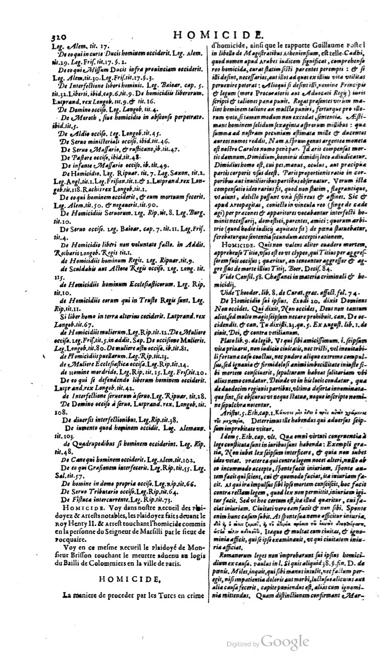 1629 - Veuve Nicolas Buon - Trésor du droit français (29620 T. 2) - BM Lyon