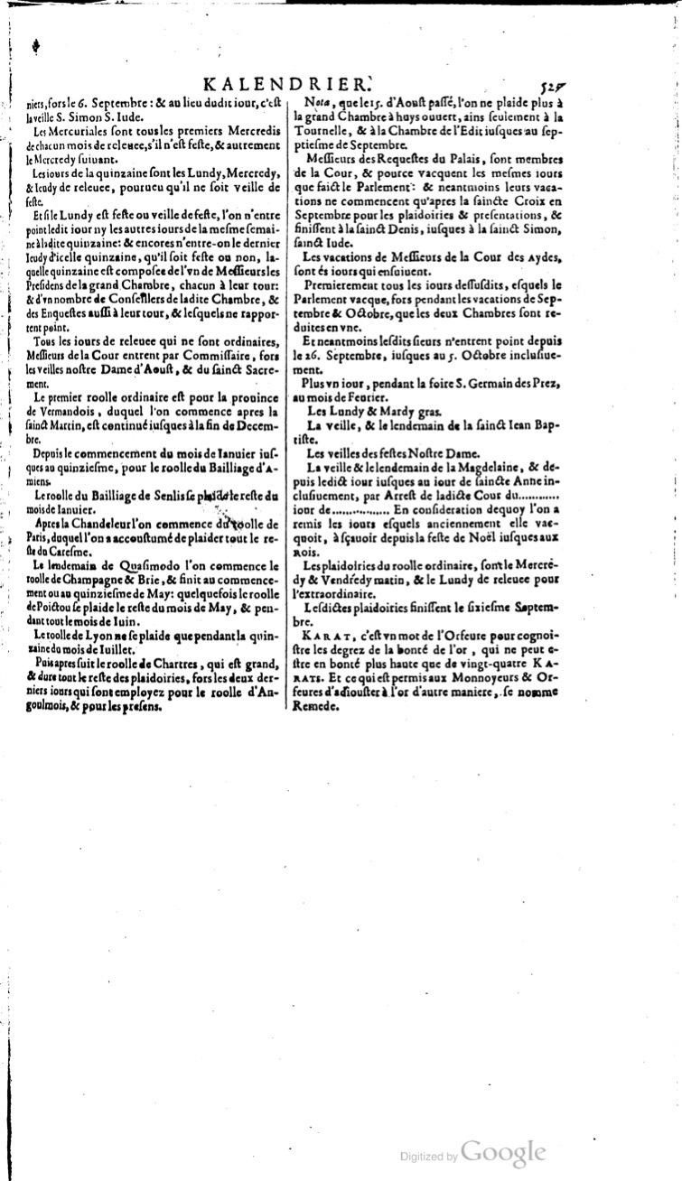 1629 - Veuve Nicolas Buon - Trésor du droit français (21754 T. 2) - BM Lyon