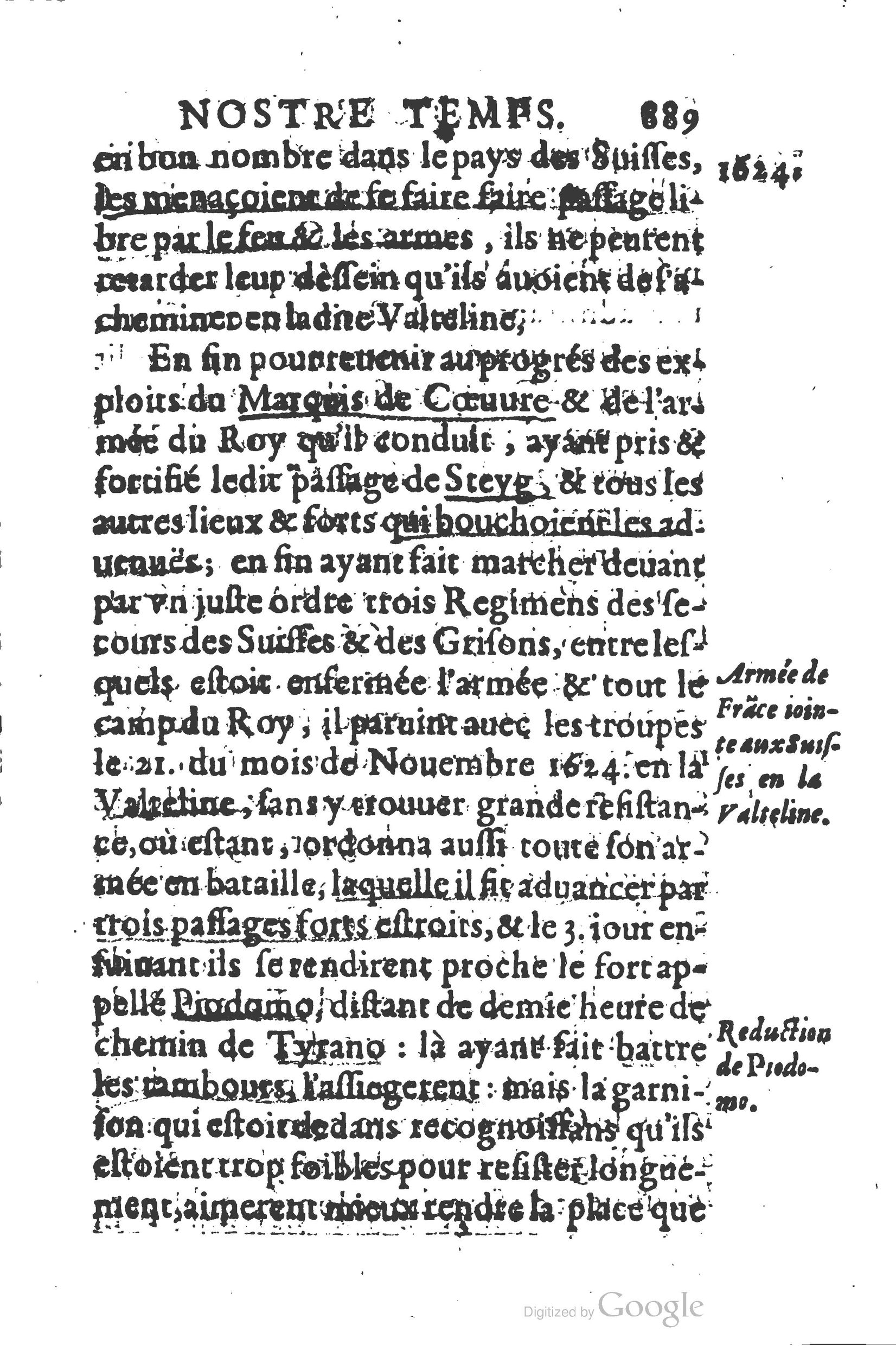 1626 - Joseph Bouillerot - Trésor de l’histoire générale de notre temps - BSB Munich