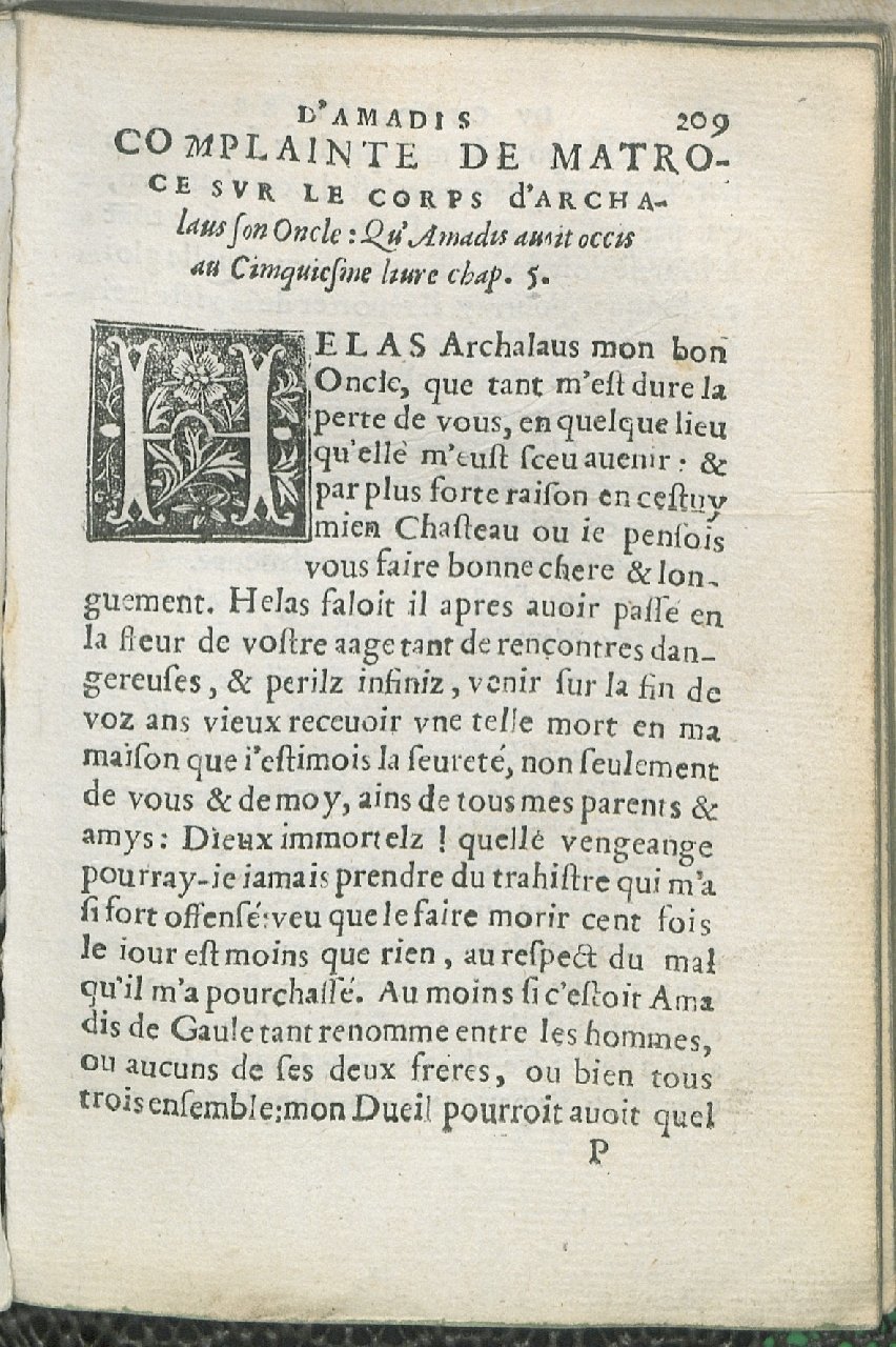 1559 - Pierre Regnard - Trésor des Amadis - Det KLG Copenhague