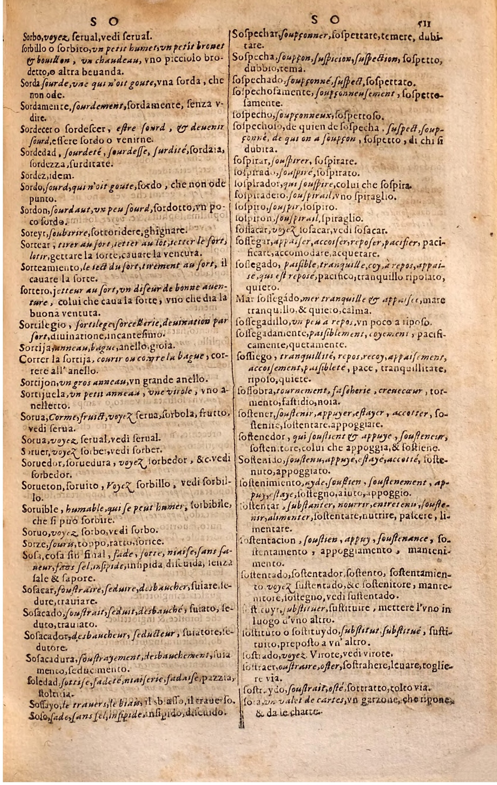 1627 - Jacques Crespin - Trésor des trois langues - Regensburg