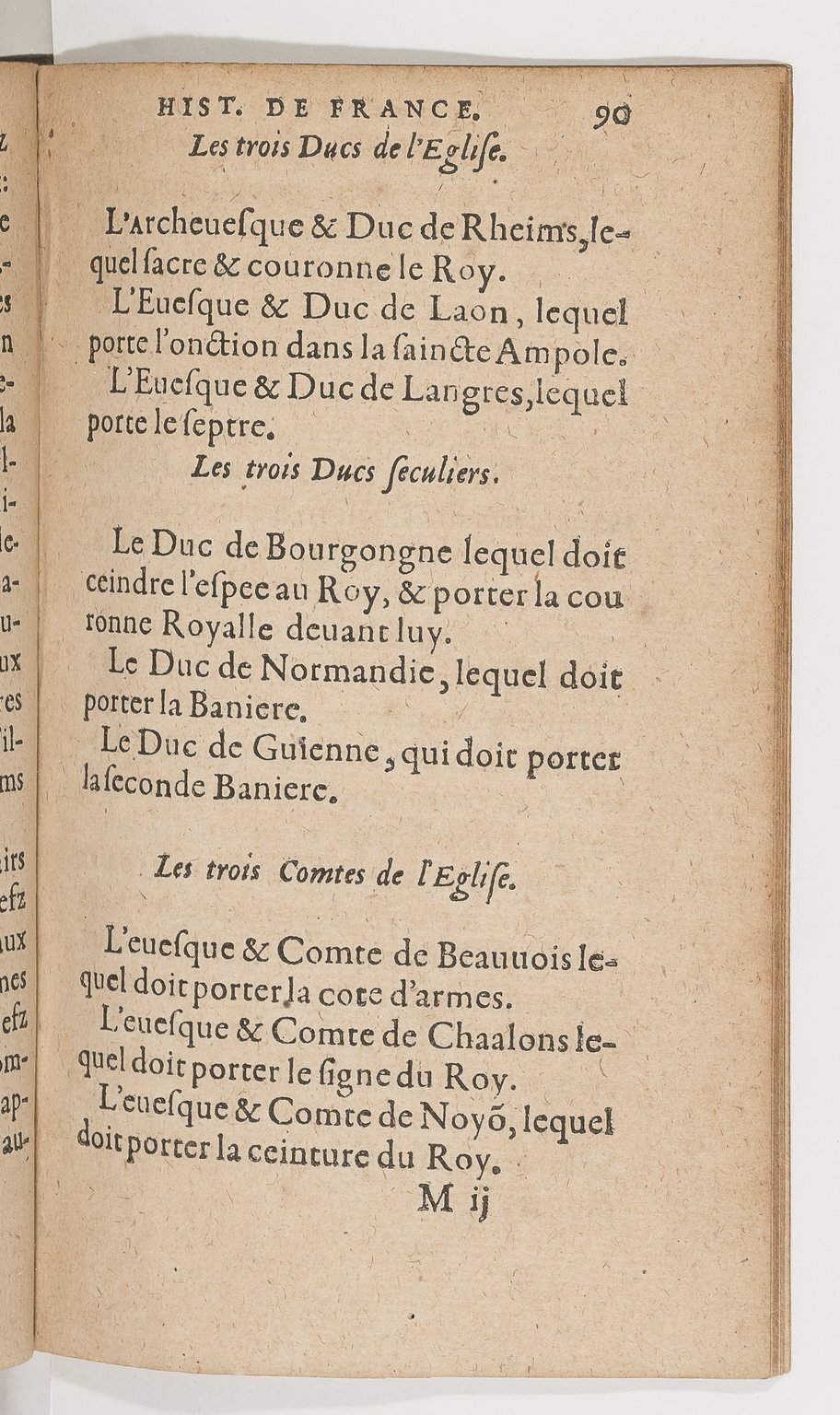 1583 - Galiot Corrozet - Trésor des histoires de France - BnF