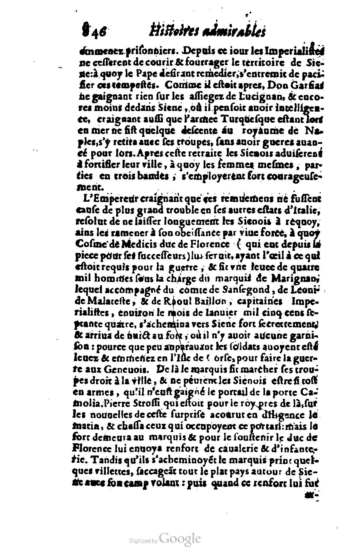 1620 - Samuel Crespin - Trésor d’histoires admirables et mémorables - BCU Lausanne