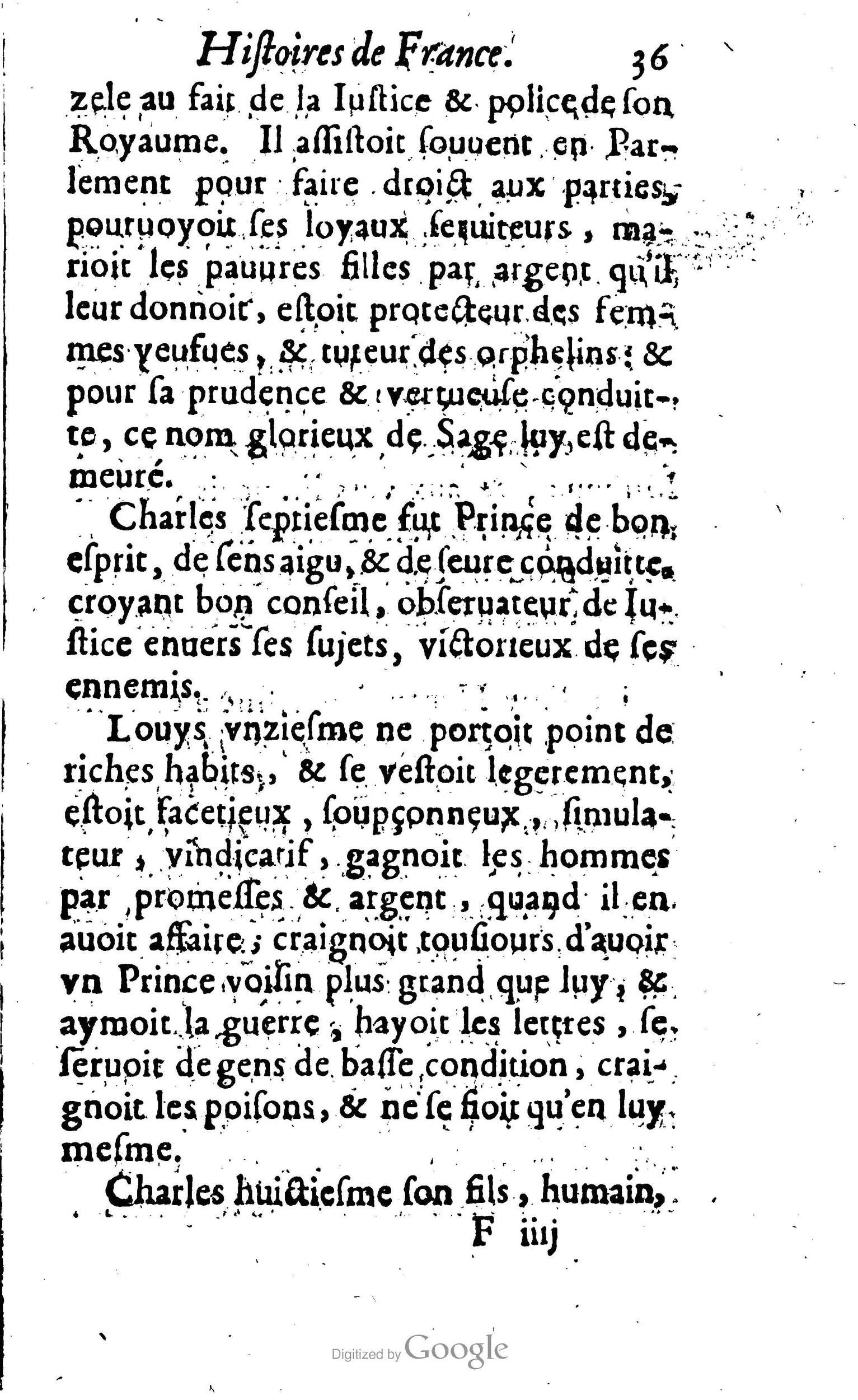 1638 - Jean Corrozet - Trésor des histoires de France - BM Lyon
