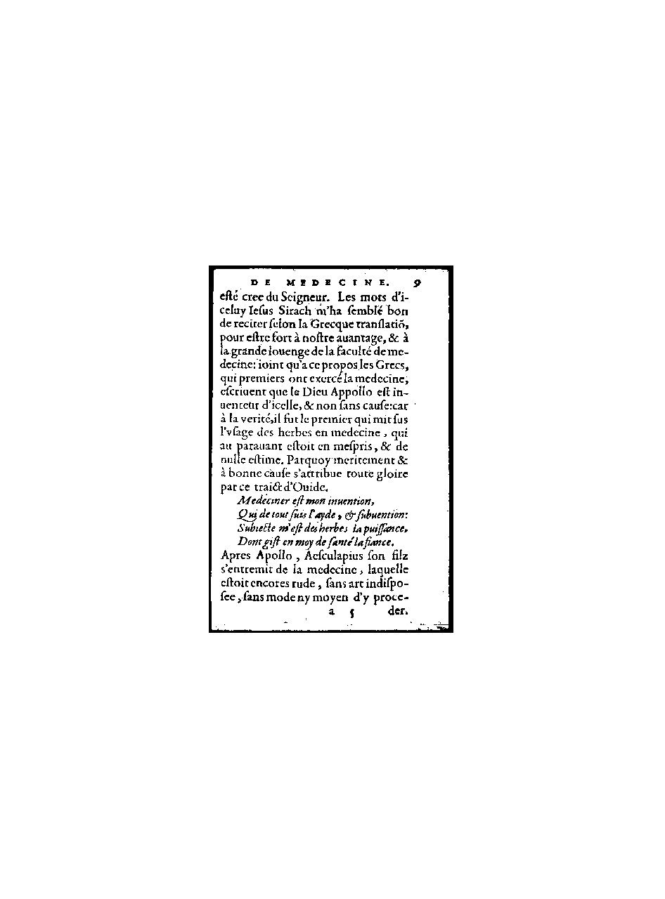 1578 - Benoît Rigaud - Trésor de médecine tant théorique que pratique - BnF