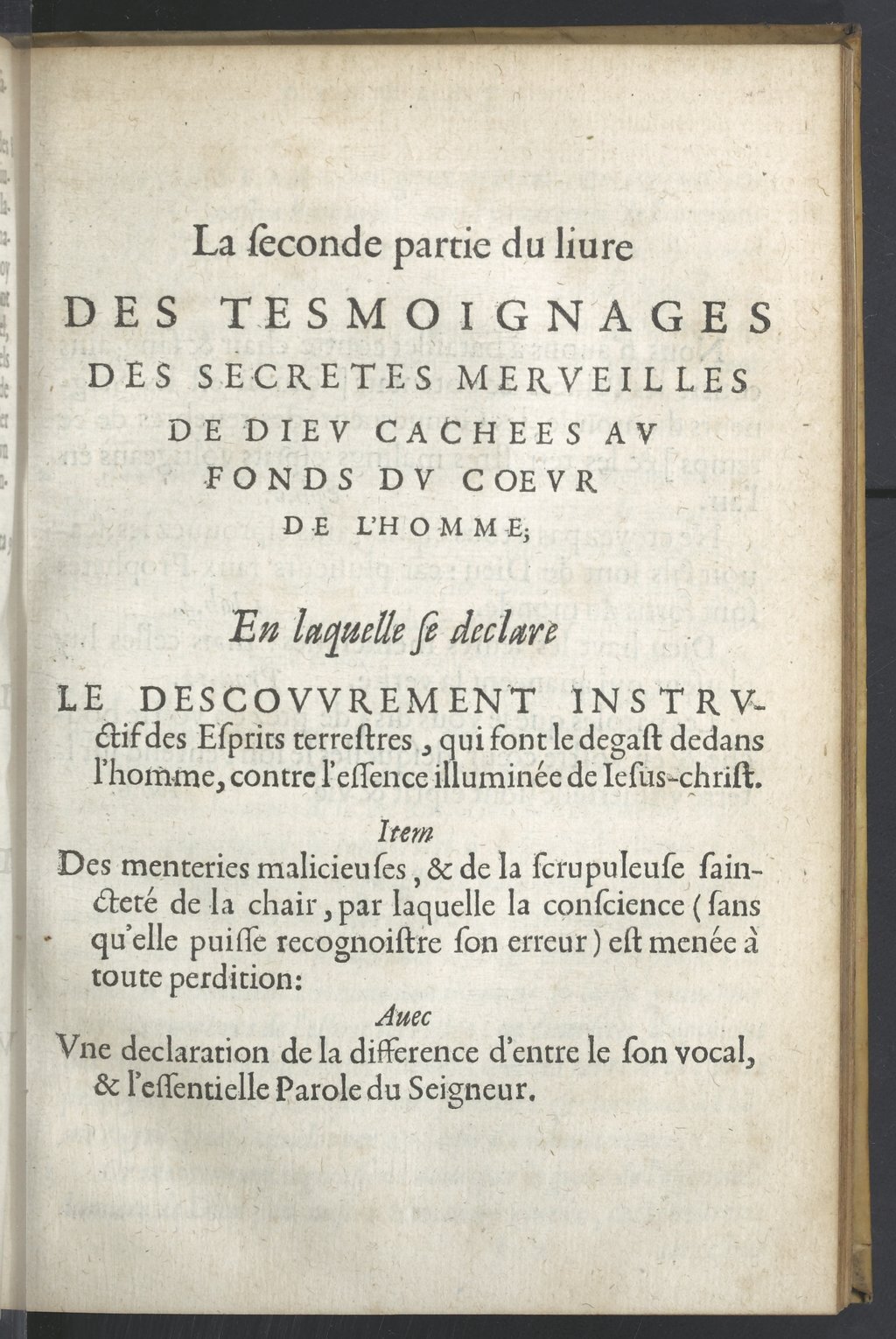 [1575c.] - s.n. - Le Livre des témoignages du Trésor caché au champ - BnF-Tolbiac