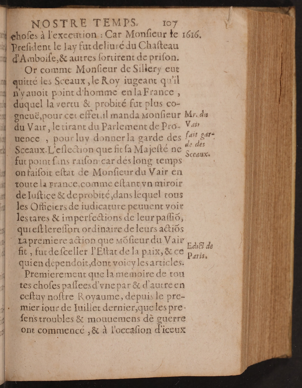1626 - Joseph Bouillerot - Trésor de l’histoire générale de notre temps - BnF Arsenal