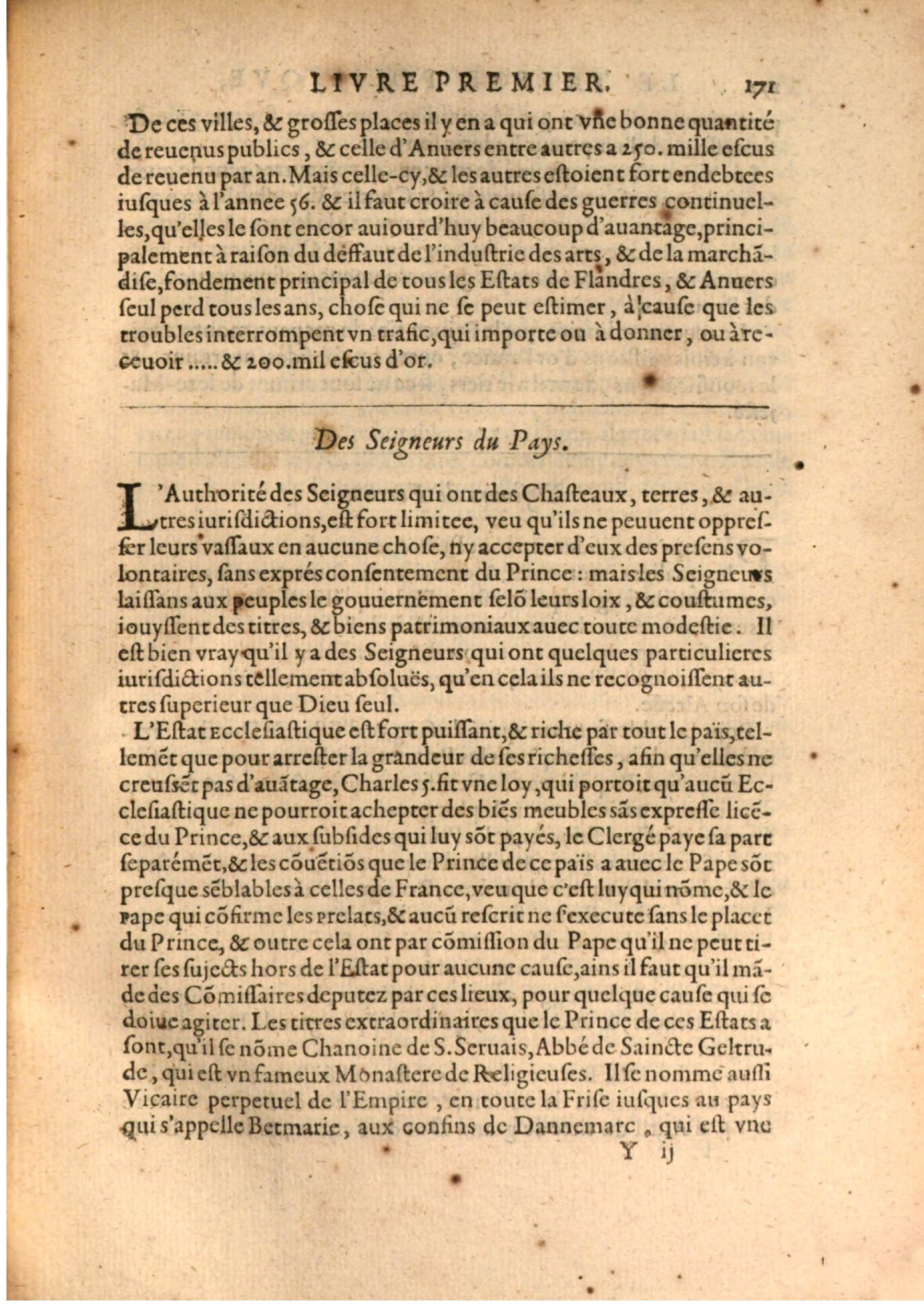 1608 - Nicolas Du Fossé - Trésor politique - BSB Munich