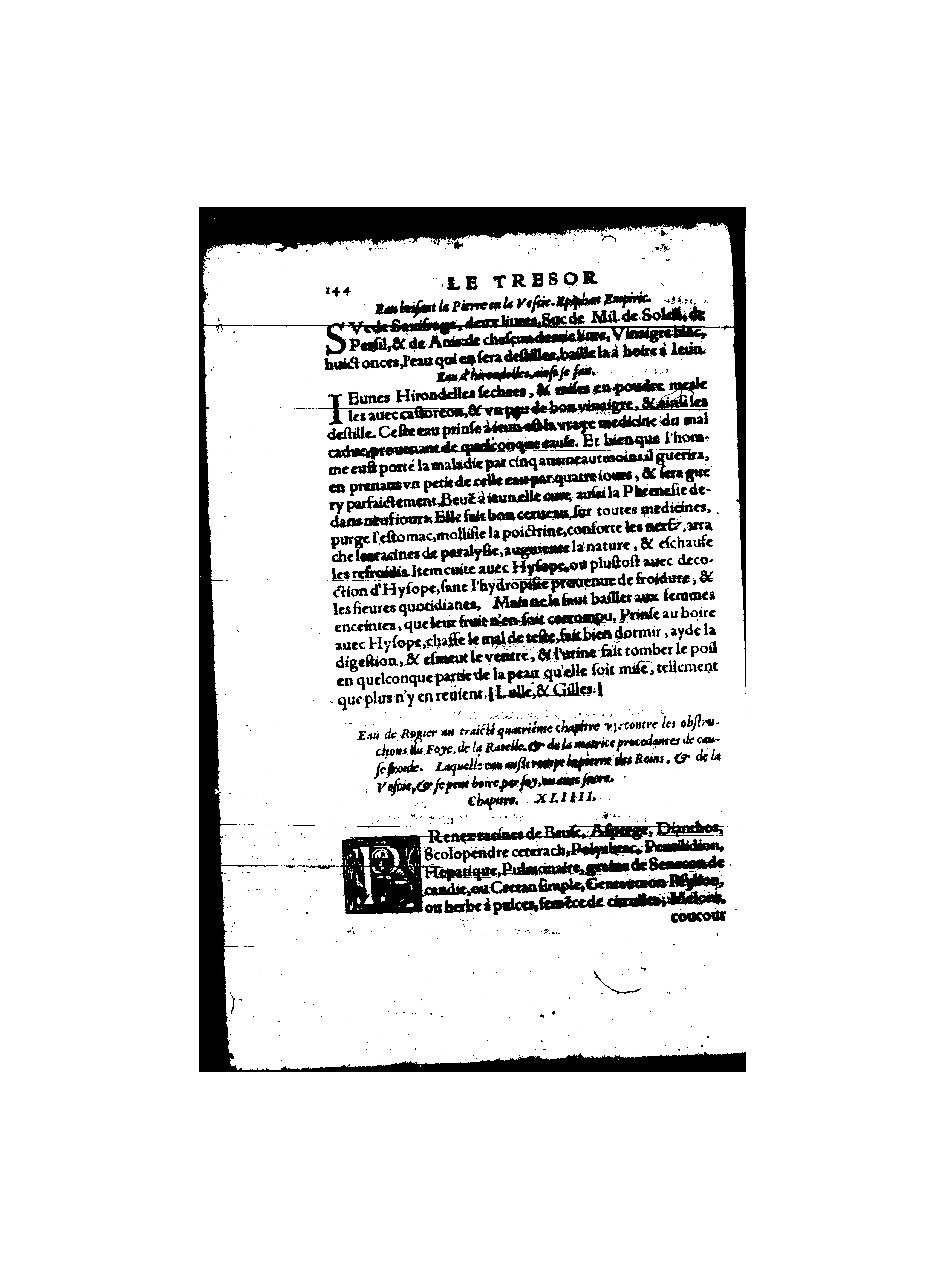 1555 - Balthazar Arnoullet - Trésor d’Évonyme Philiatre - BnF