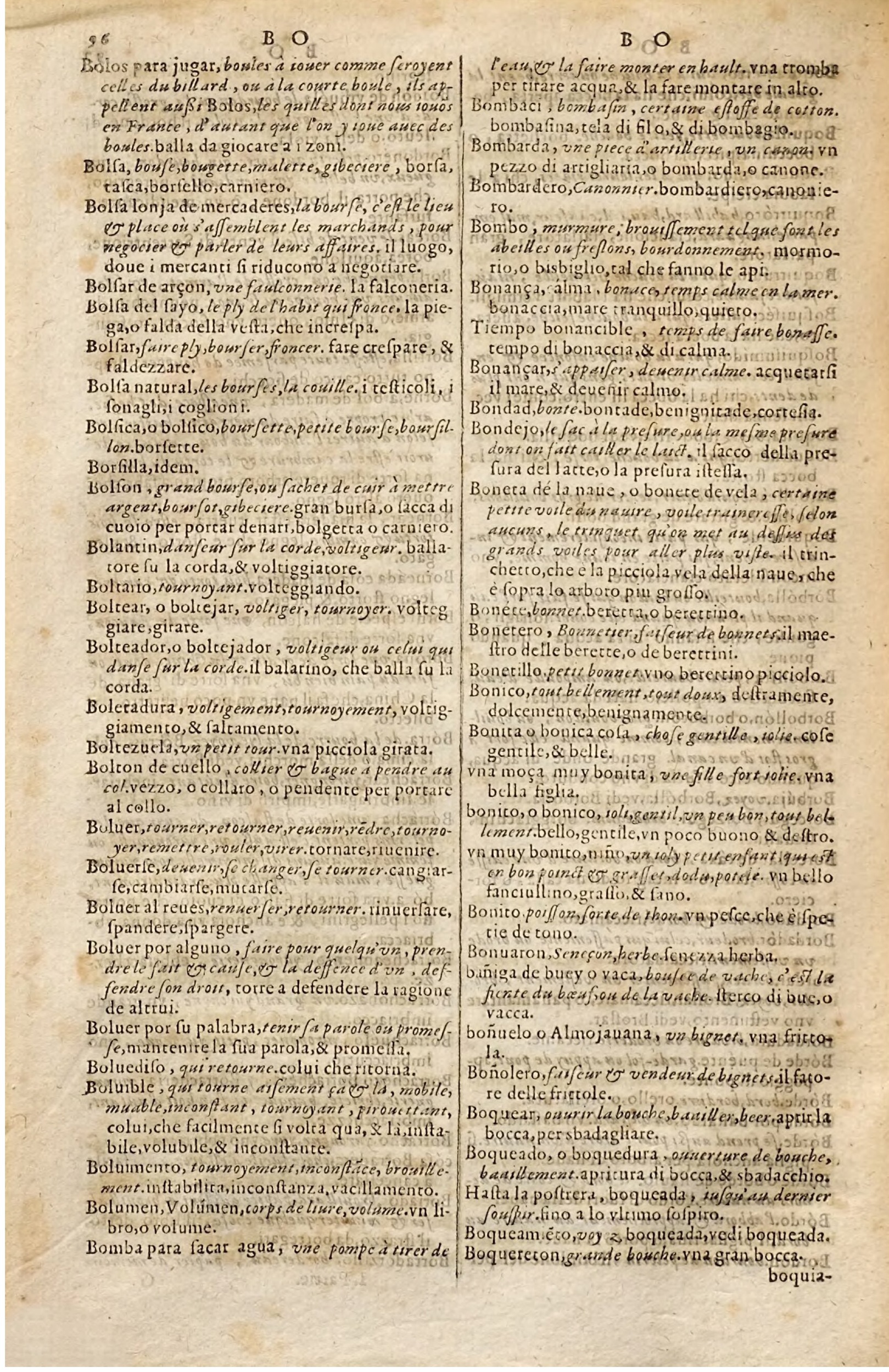 1627 - Jacques Crespin - Trésor des trois langues - Regensburg