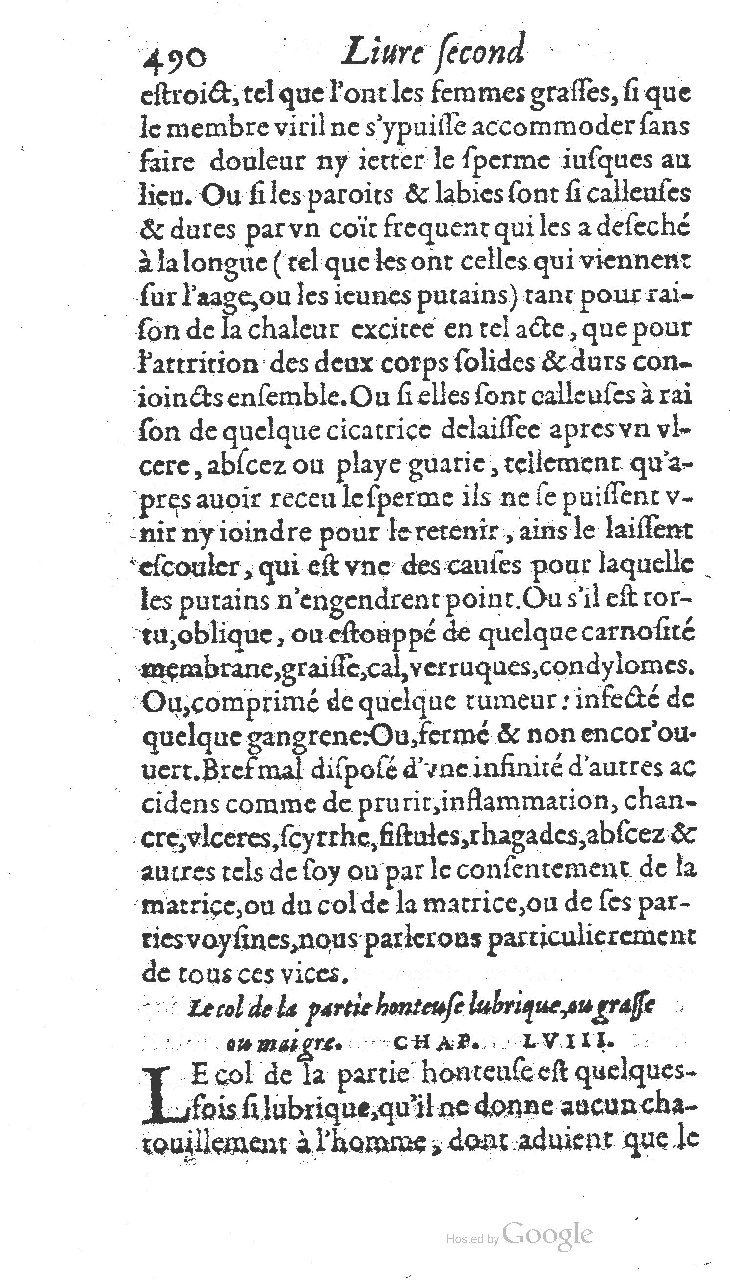 1585 - Jacques du Puis - Trésor des remèdes secrets pour les maladies des femmes - BnF